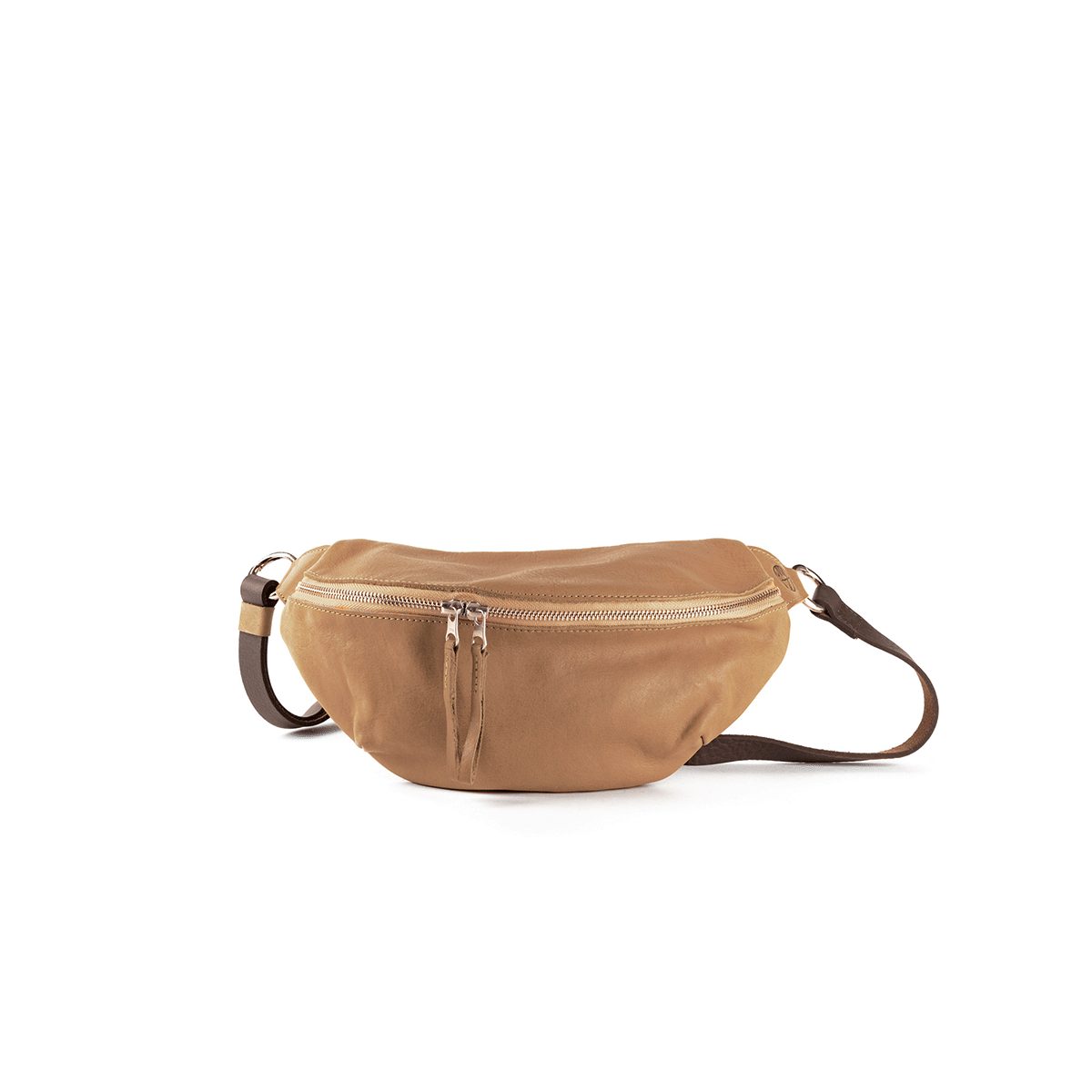 Harold's Abendtasche Hüfttasche aus Leder, sand.