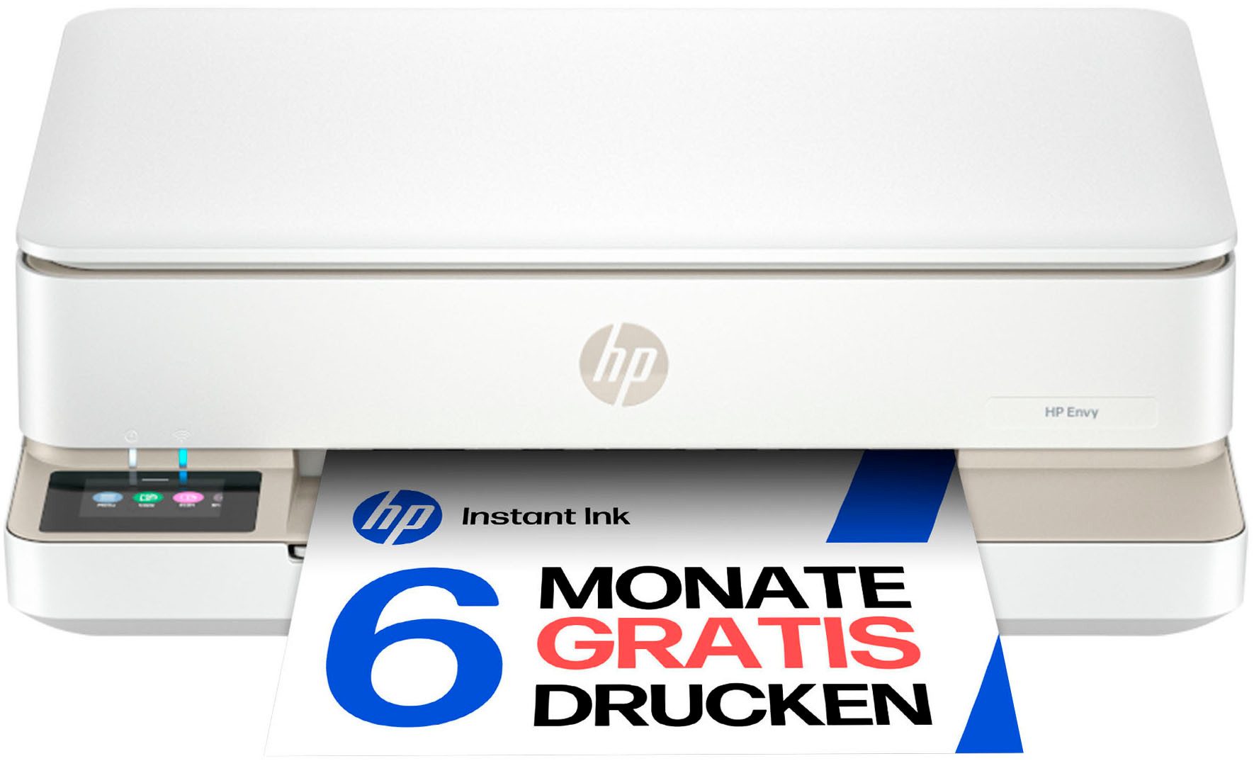 HP ENVY 6120e Multifunktionsdrucker, (WLAN (Wi-Fi), 6 Probemonate HP Instant Ink erhalten bis 31.07.2026)
