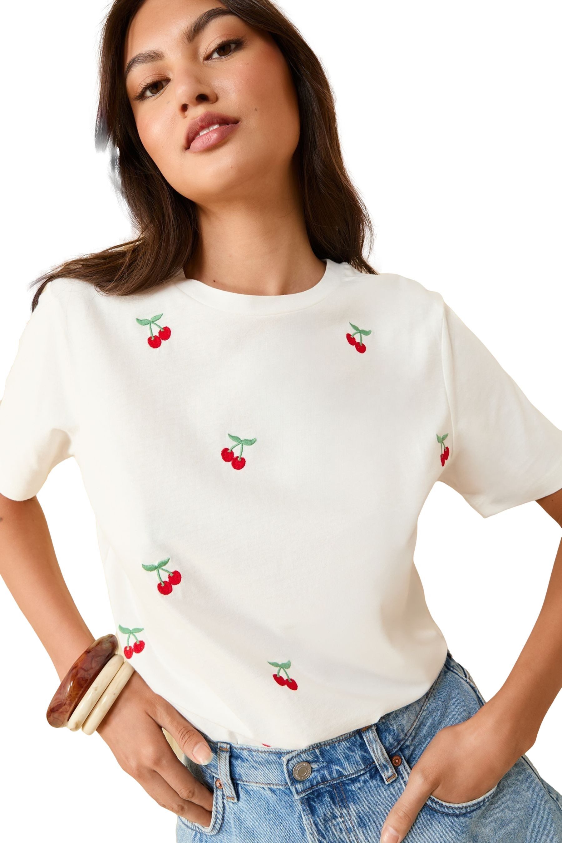 Friends Like These T-Shirt Friends Like These T-Shirt mit Stickereien (1-tl günstig online kaufen