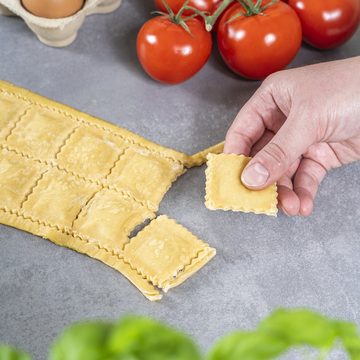 bremermann Nudelmaschine Ravioli-Set für Nudelmaschine, Ravioliaufsatz, ca. 16,5 x 11 x 14 cm