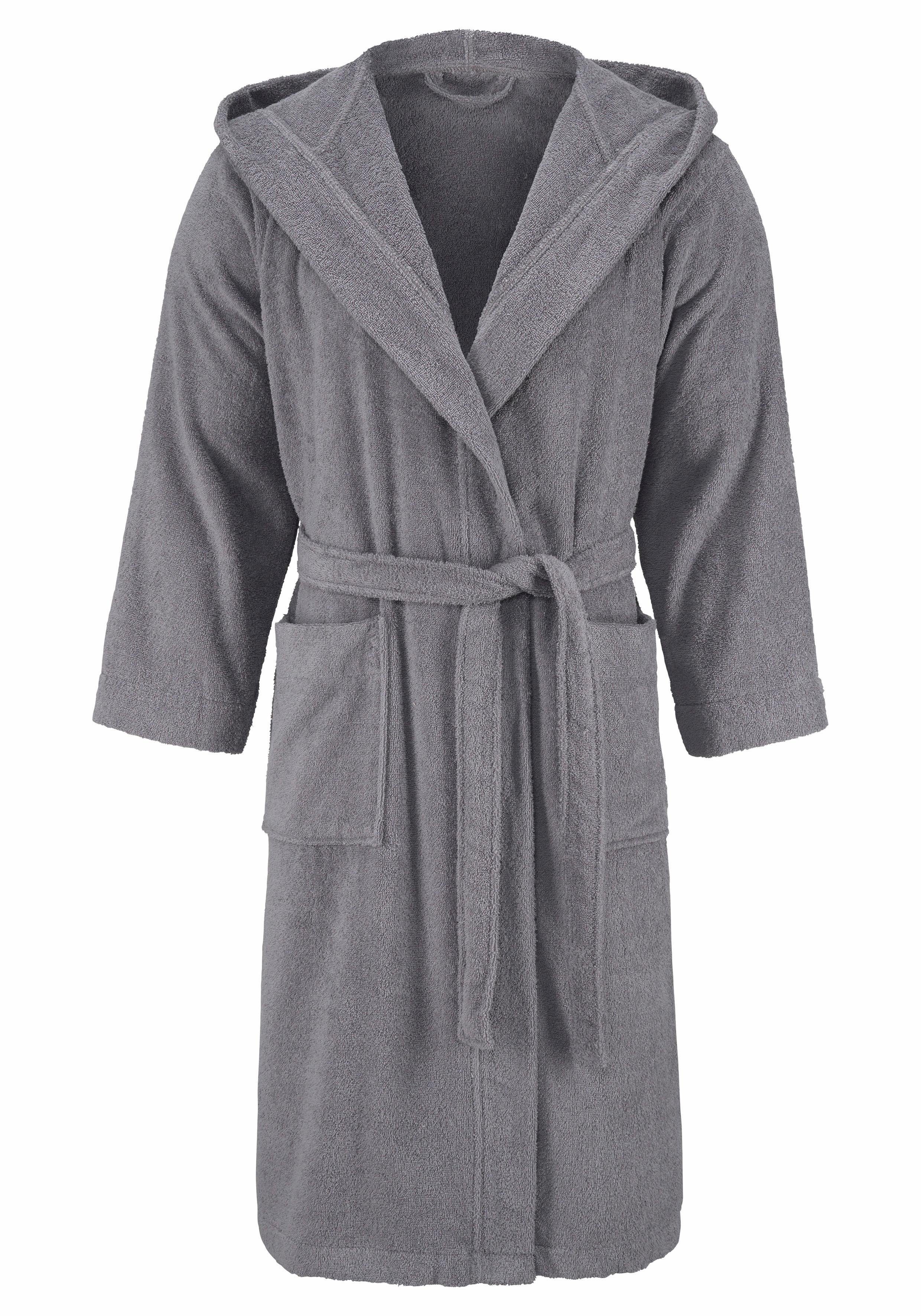 Bruno Banani Unisex-Bademantel Robby, ideal für günstig online kaufen