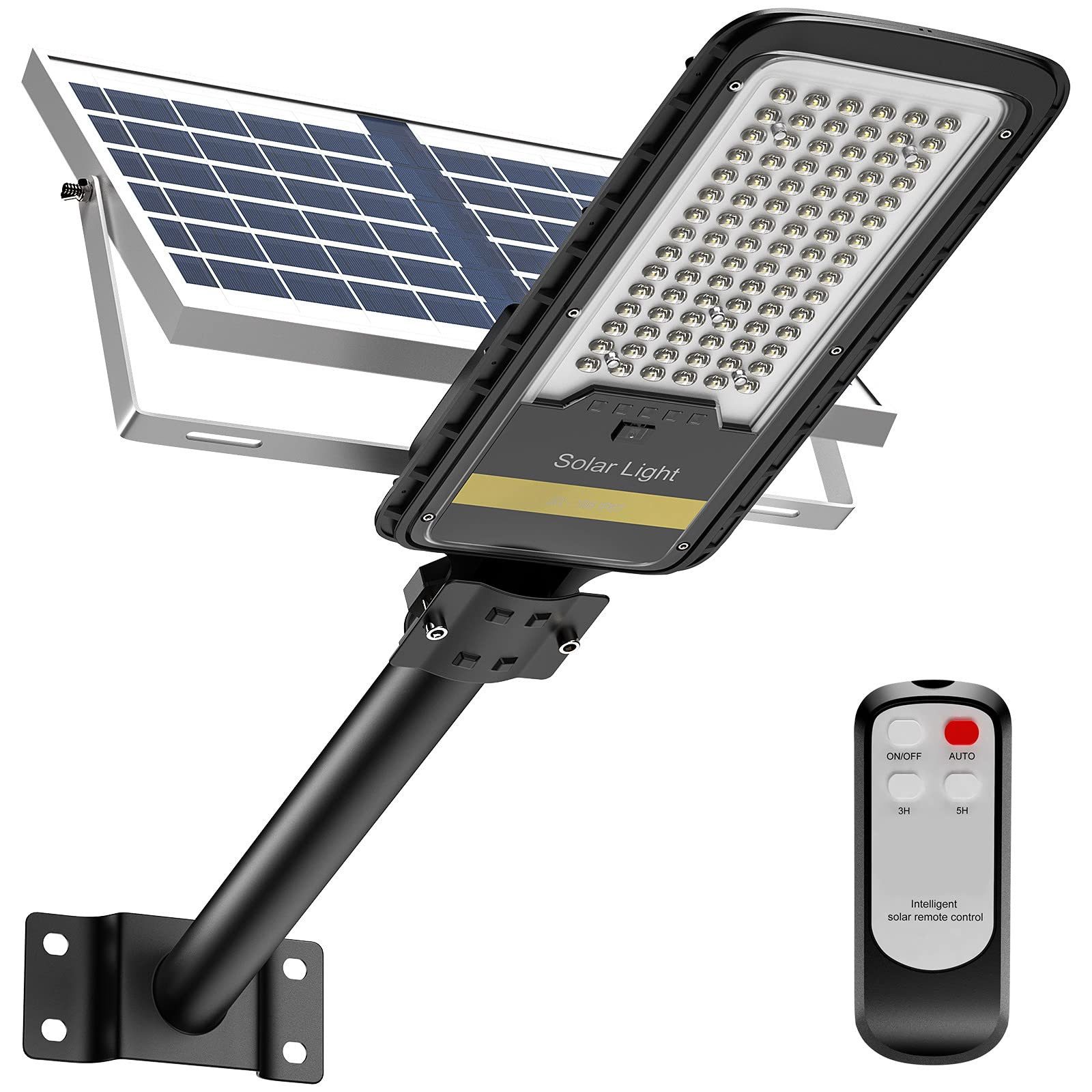 YI LED Solarleuchte LED Solar-Straßenlaternen,IP67wasserdicht,mit Fernbedie günstig online kaufen