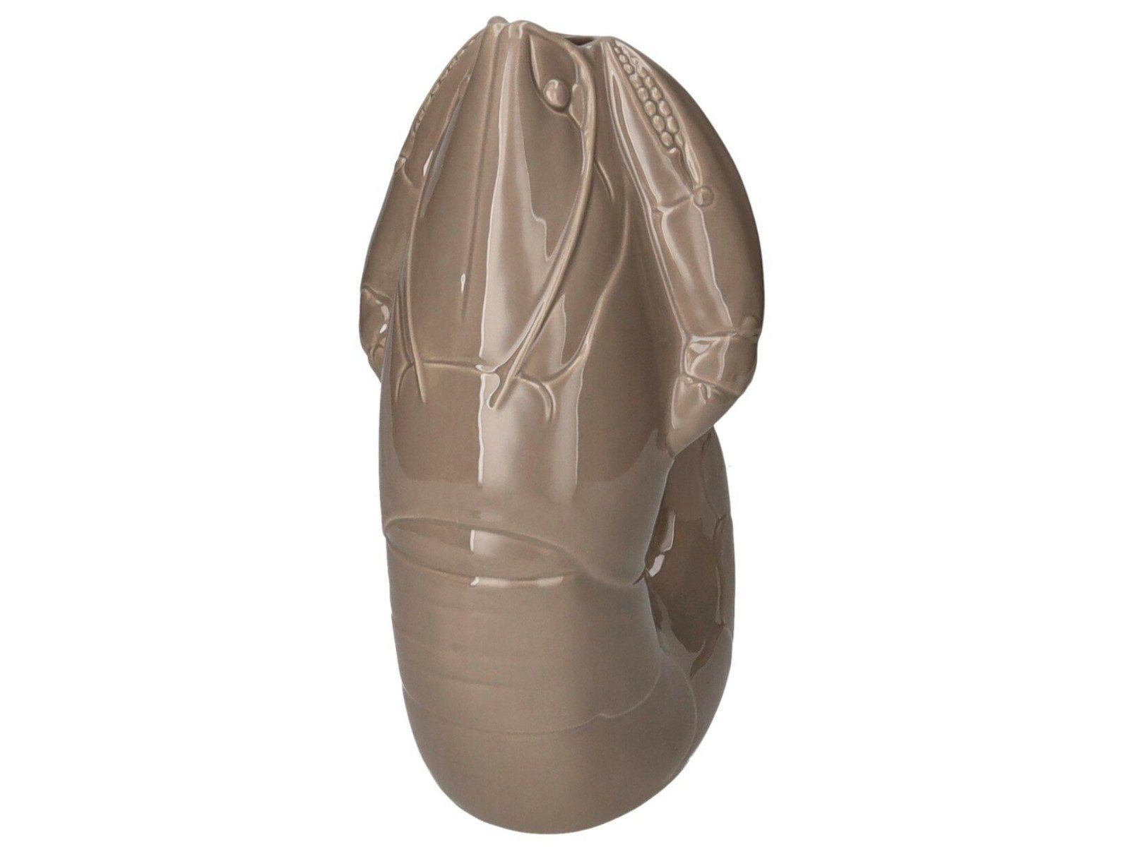 Giftcompany Dekovase Madame Crevette Hummer Vase L sandstone 32cm (Vasen)