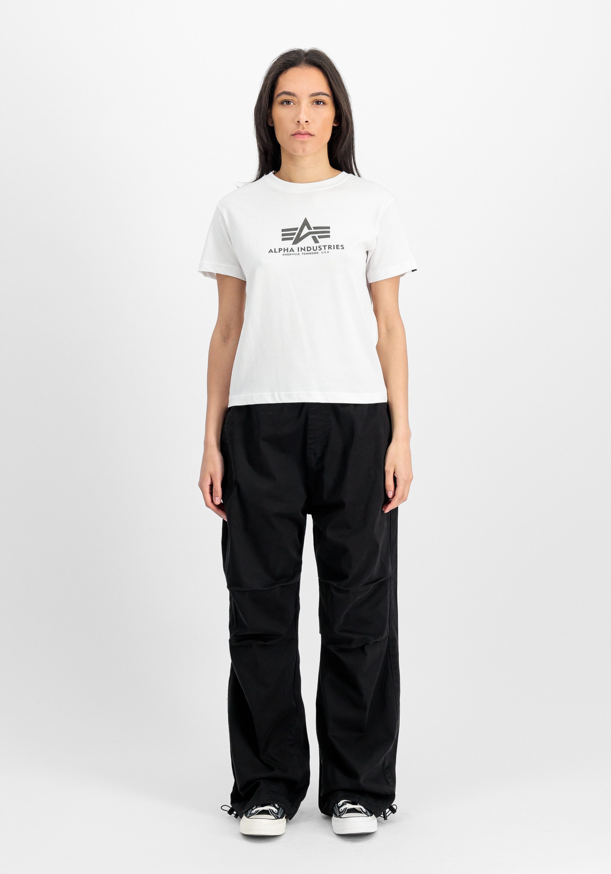 Alpha Industries T-Shirt Basic T-Shirt BL Puff Print W