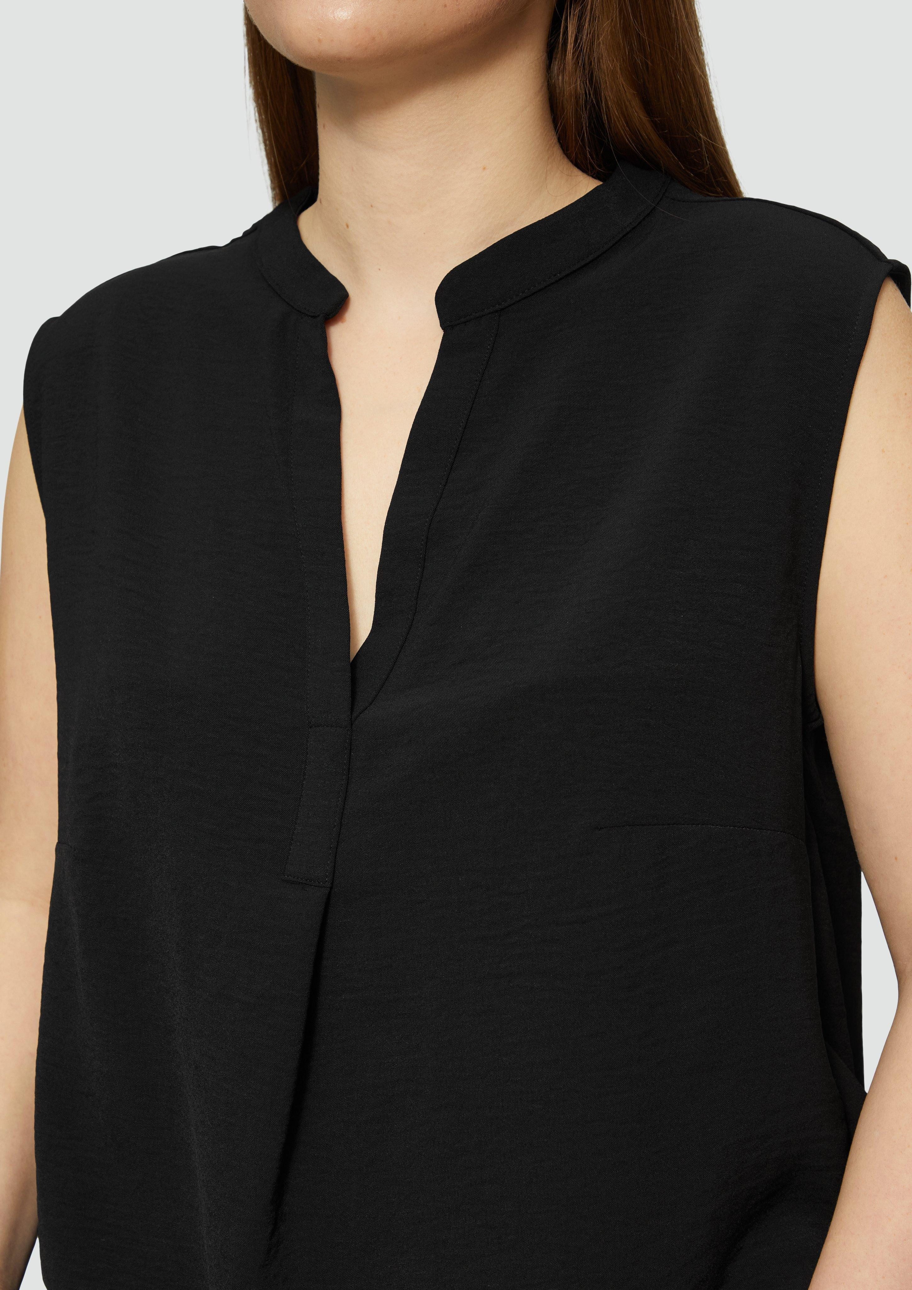QS Langarmbluse Feminines Blusentop günstig online kaufen