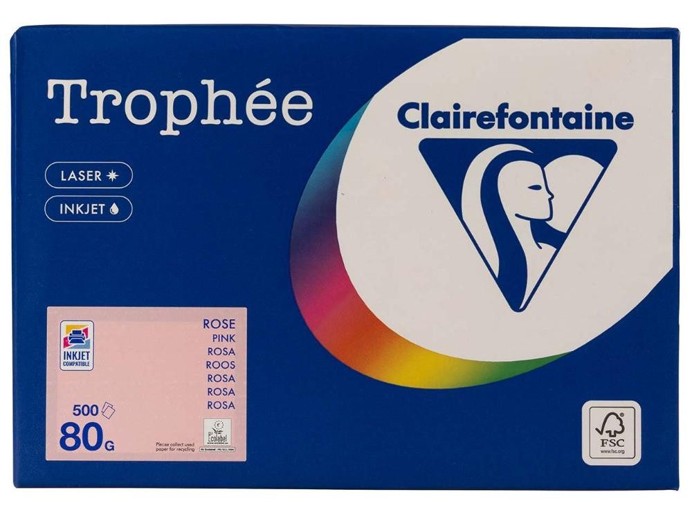 CLAIREFONTAINE Kopierpapier Clairfontaine Farbiges Kopierpapier 'Trophee' 80 g