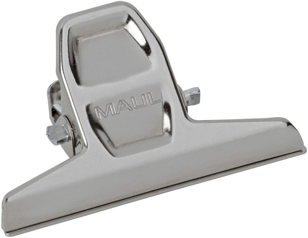 Büroklammer Brief-Klemmer Maulpro 55mm hellsilber VE=2 Stück