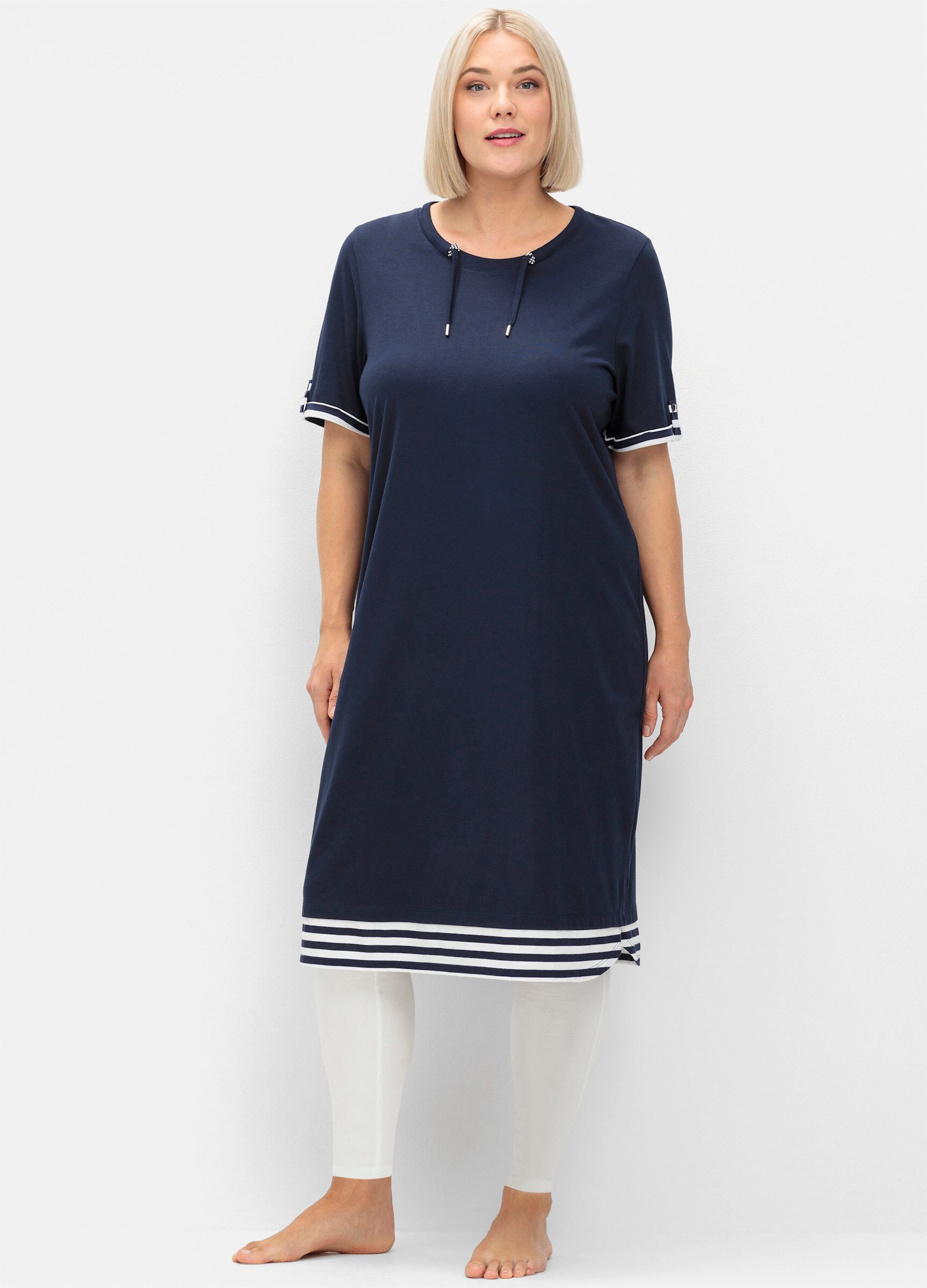 Sheego Jerseykleid Shirtkleid . günstig online kaufen