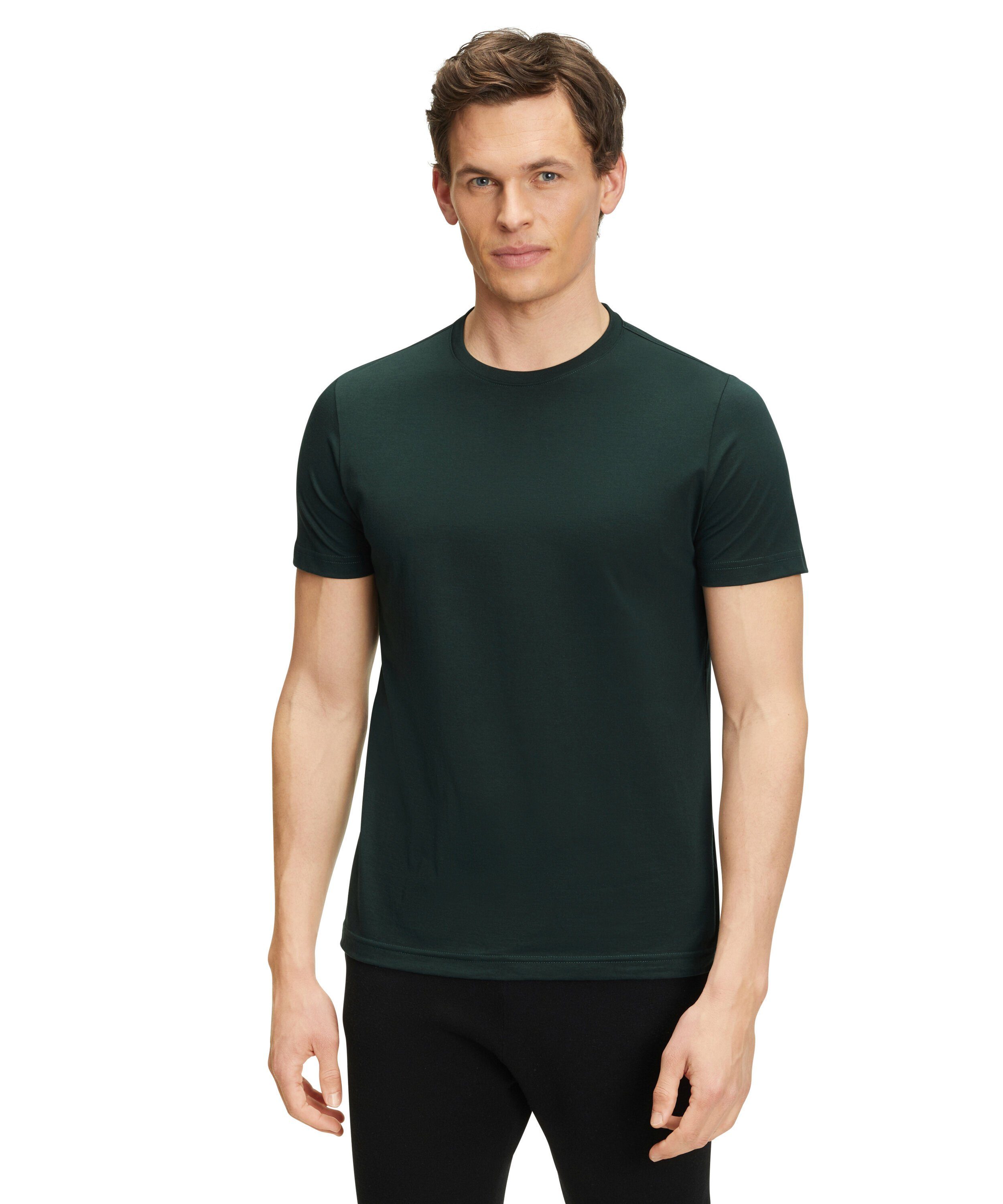 FALKE T-Shirt (1-tlg) aus hochwertiger Pima-Baumwolle thyme (7454)