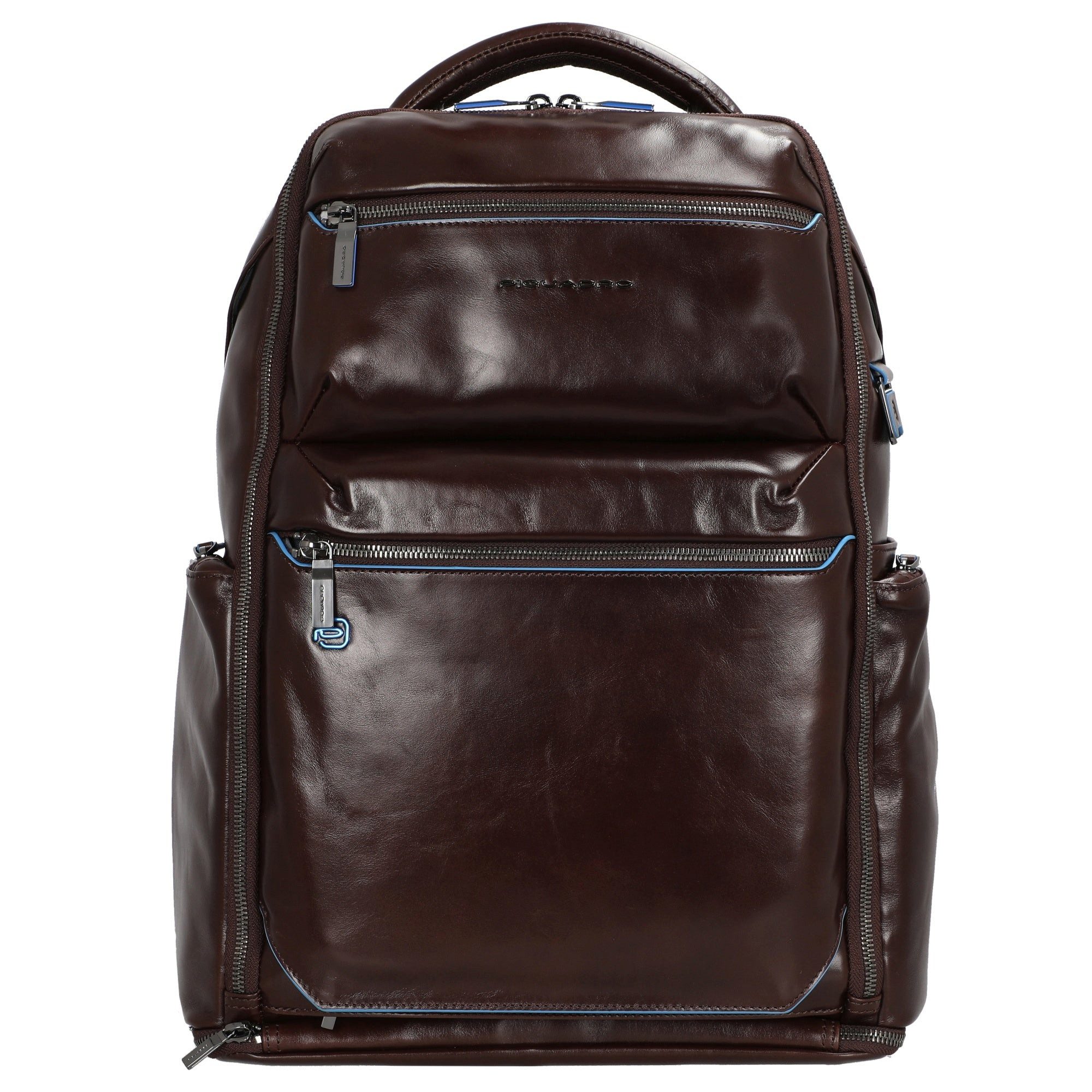 Piquadro Laptoprucksack Blue Square - Laptoprucksack 15.6" 42 cm (mahogany)