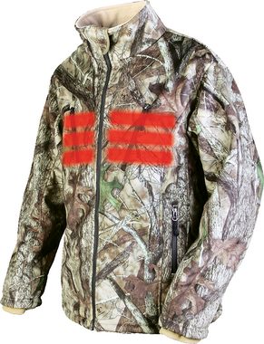 Thermo Winterjacke THERMO JACKET CAMOUFLAGE beheizbare Jacke inkl Akkus /Ladegerät