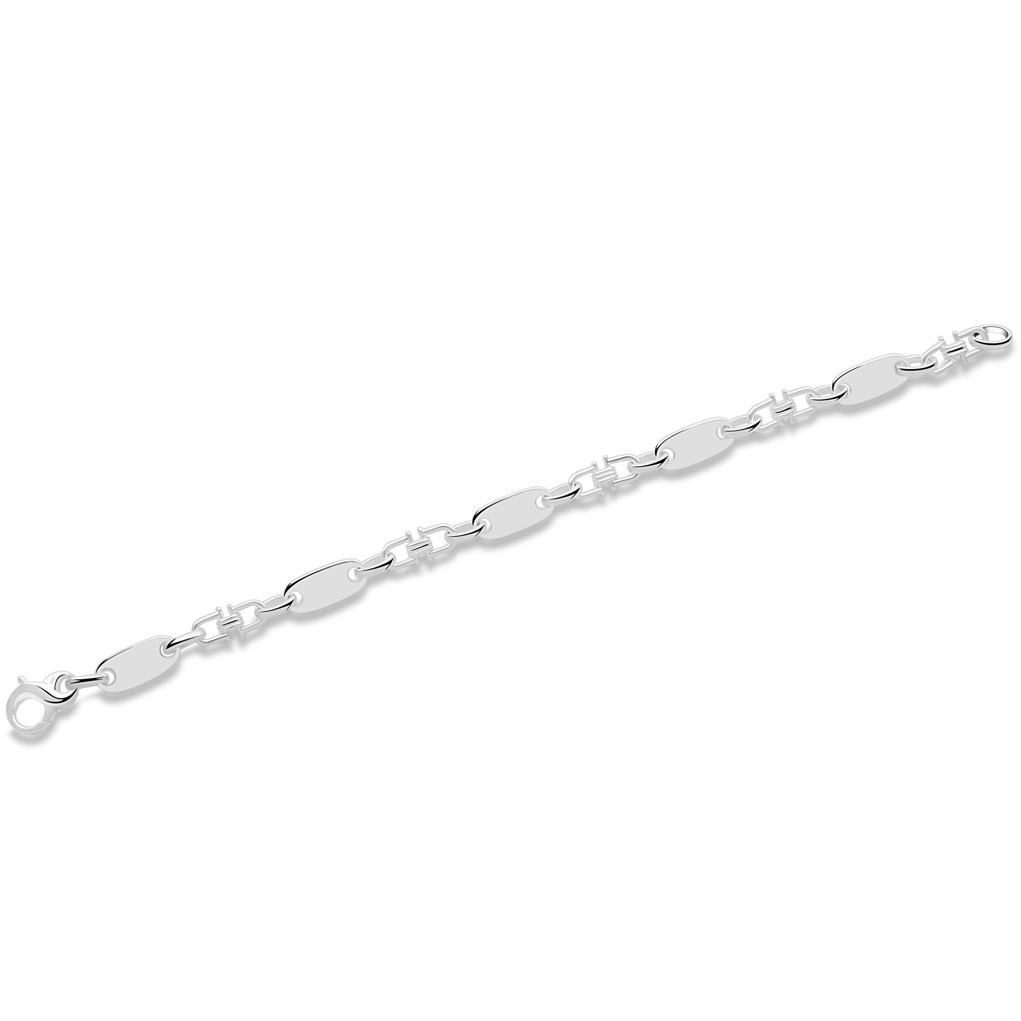 Tony Fein Silberarmband Plattenarmband 8mm 925er günstig online kaufen