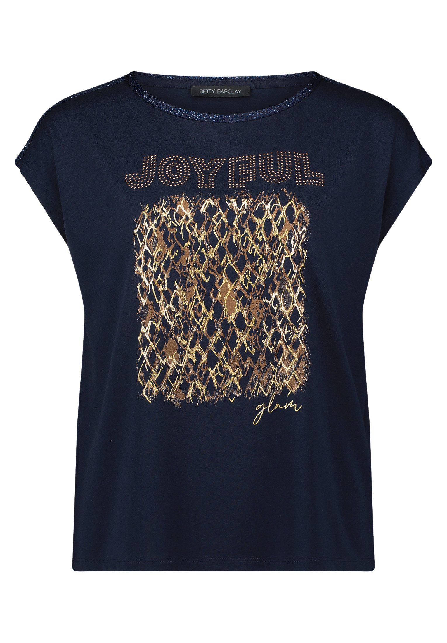 Kurzarmshirt Damen mit U-Boot-Ausschnitt