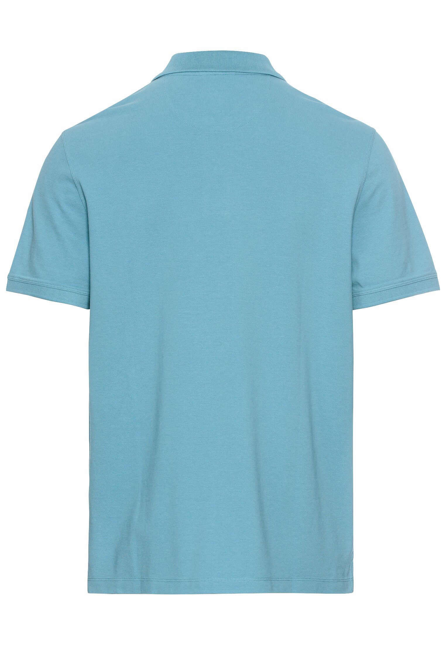 camel active Poloshirt normale Passform, Polokragen, 2-Knopf-Form, mit Logo-Stickerei
