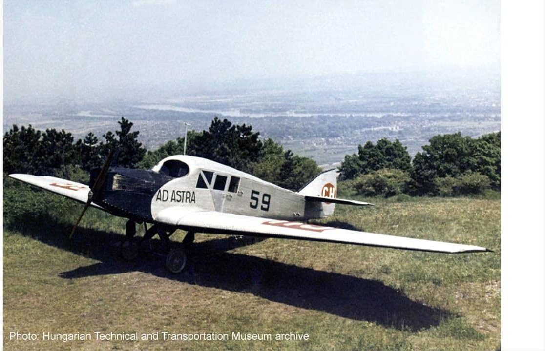 Herpa Modellflugzeug Herpa Wings 019408 Ad Astra Aero Junkers F13 CH-59 1:87