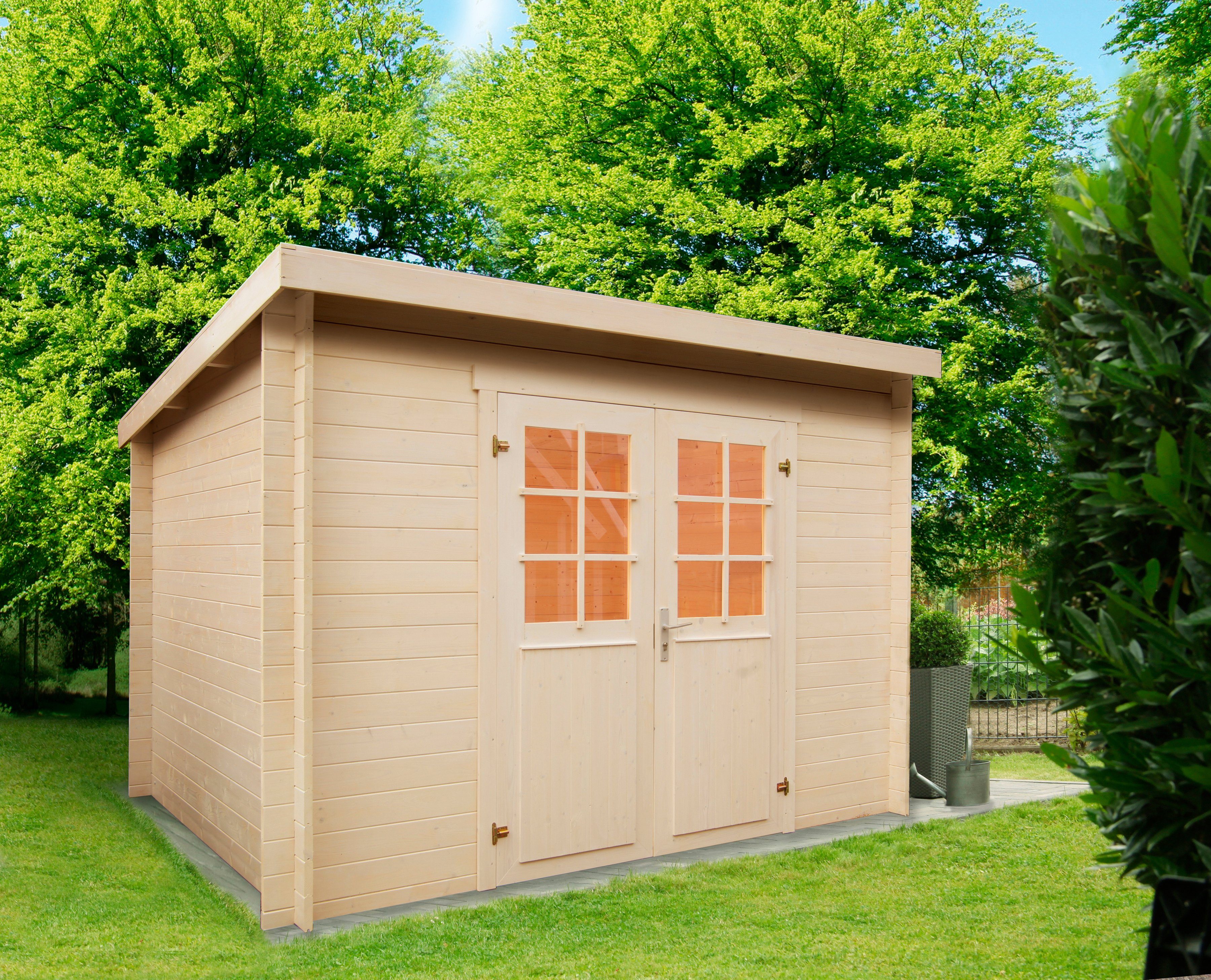 Wolff Gartenhaus Gent A, BxT: 332x274 cm