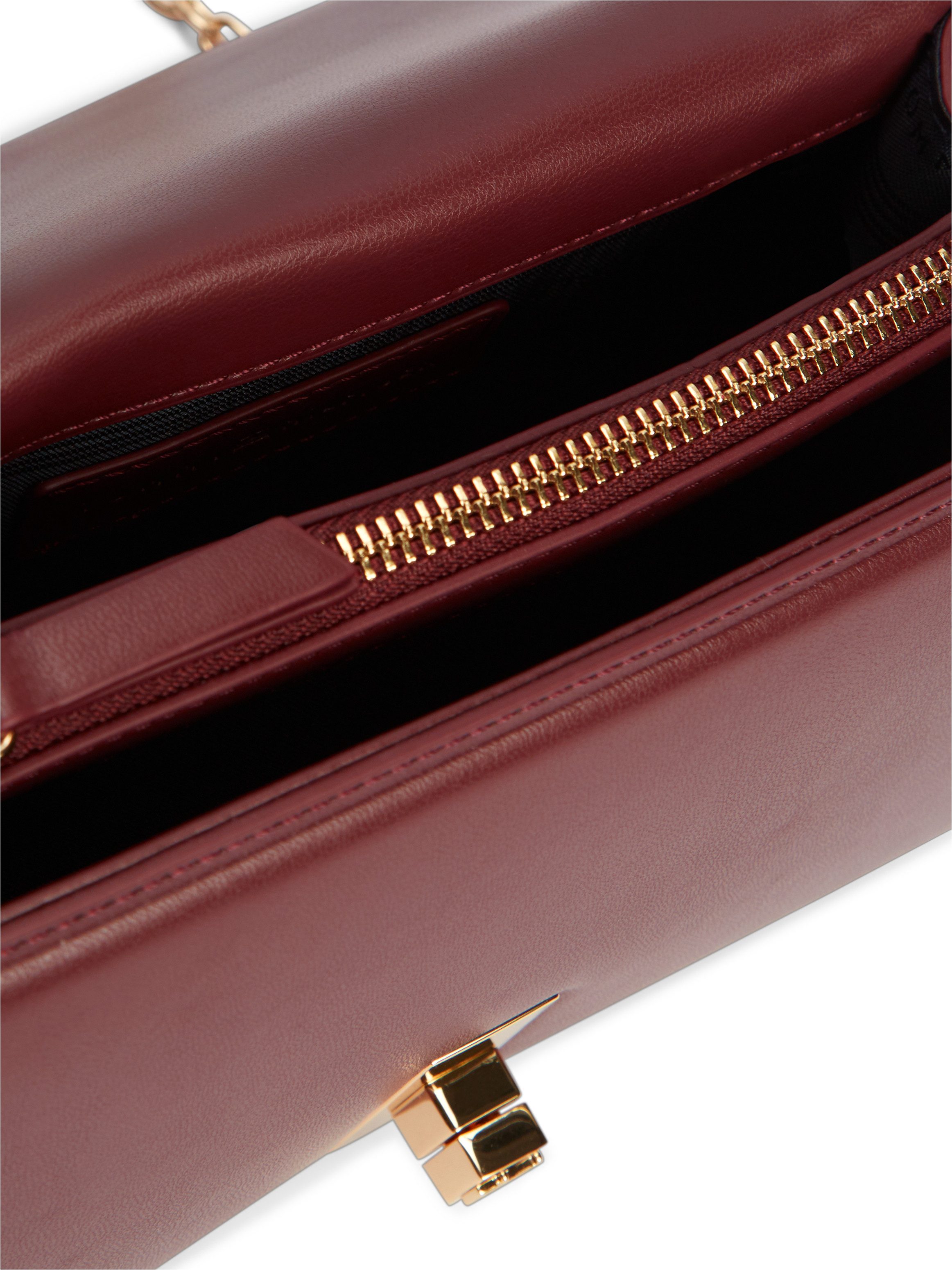 Tommy Hilfiger Umhängetasche TH HERITAGE CHAIN CROSSOVER, Damen Abendtasche, Schultertasche Handtasche mit Steckverschluss – Bild 4 von 4