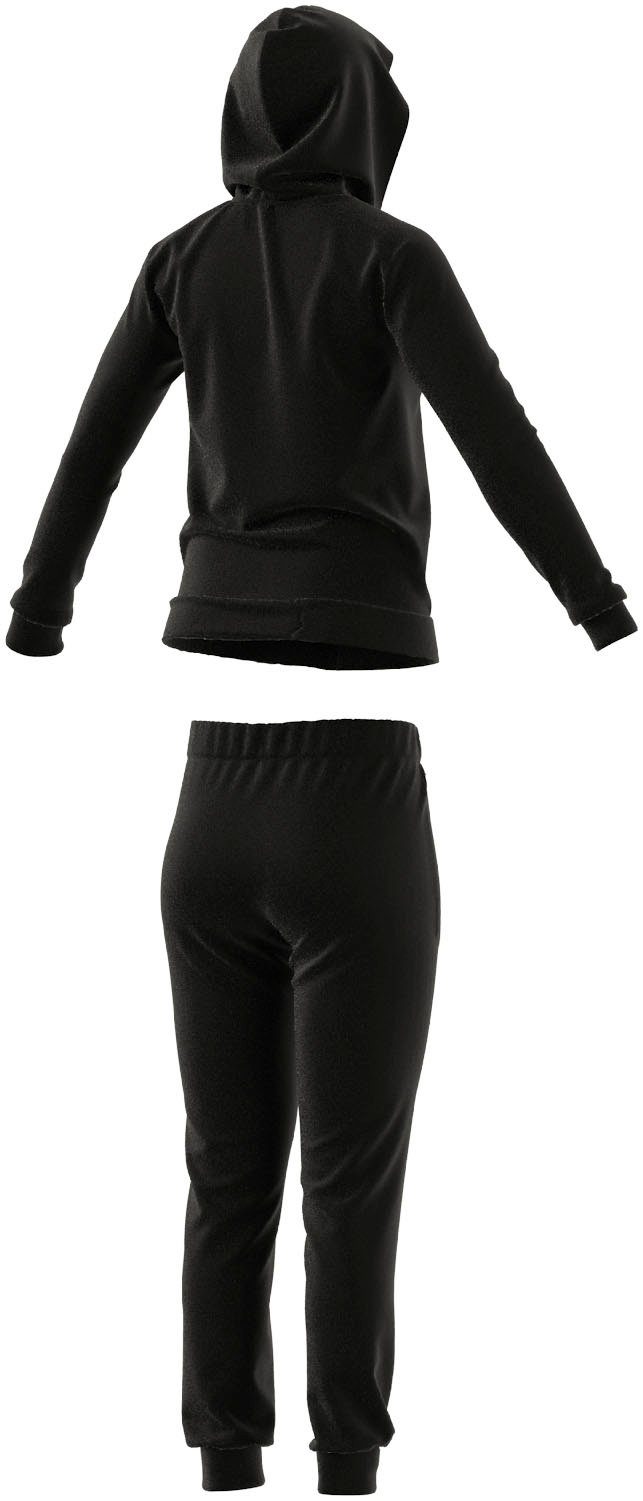 adidas Sportswear Trainingsanzug LINEAR black/white (2-tlg)