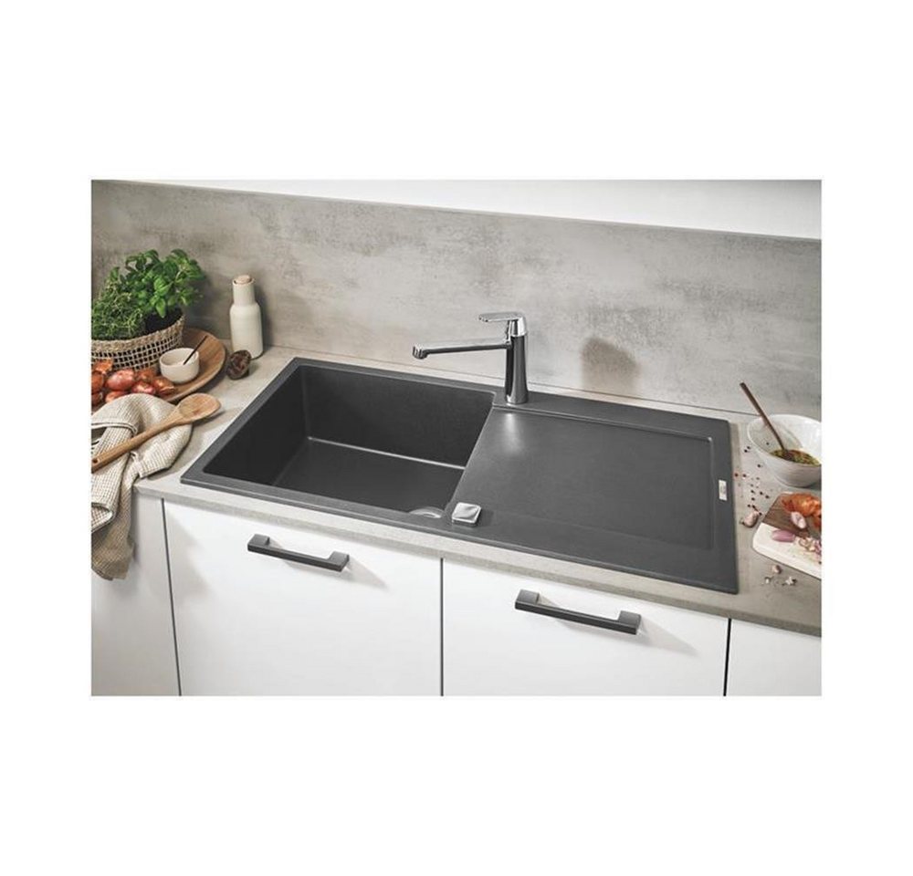 Thumbnail - Grohe Granitspüle Grohe Einbauspüle K500 50-C 86/50 1.0 rev, granit grau, 0/0 cm