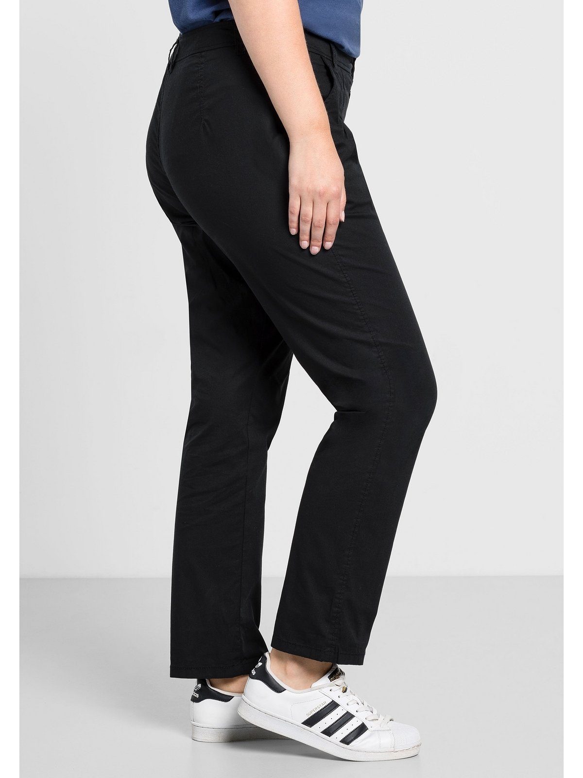 Sheego Chinohose Große Größen in Stretch-Qualität