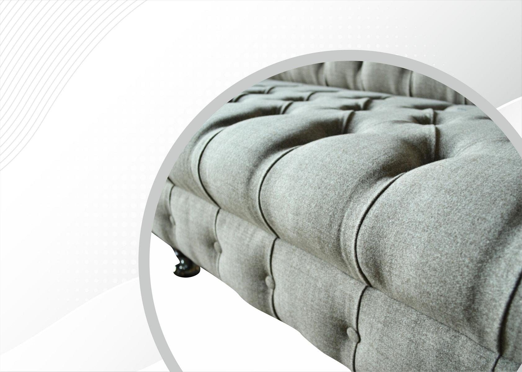 cm Couch Sofa Sofa Design 4 Chesterfield Sitzer Chesterfield-Sofa, JVmoebel 265