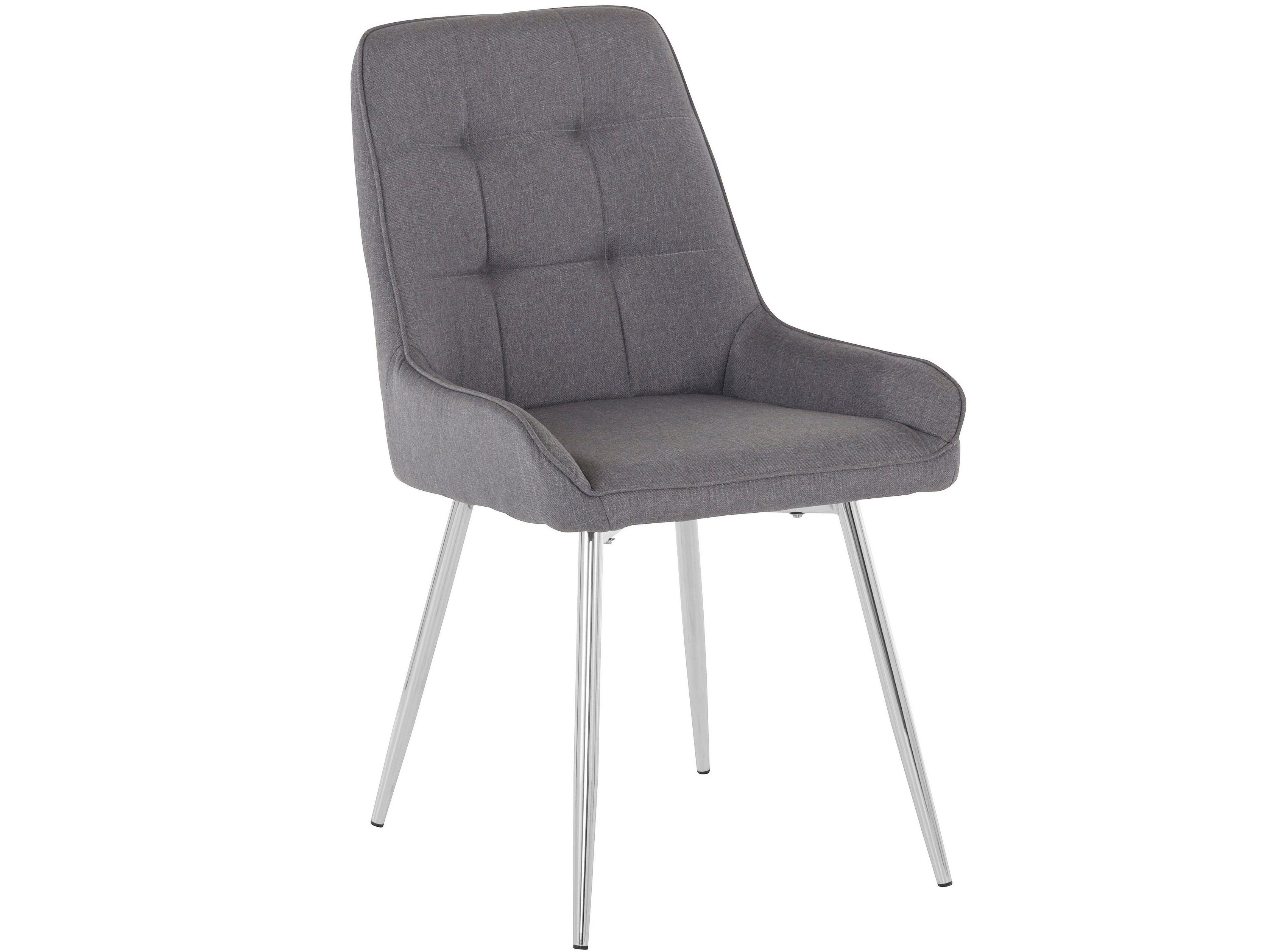 loft24 Polsterstuhl Jussi (Set, 2 St), Esszimmerstuhl mit Armlehne