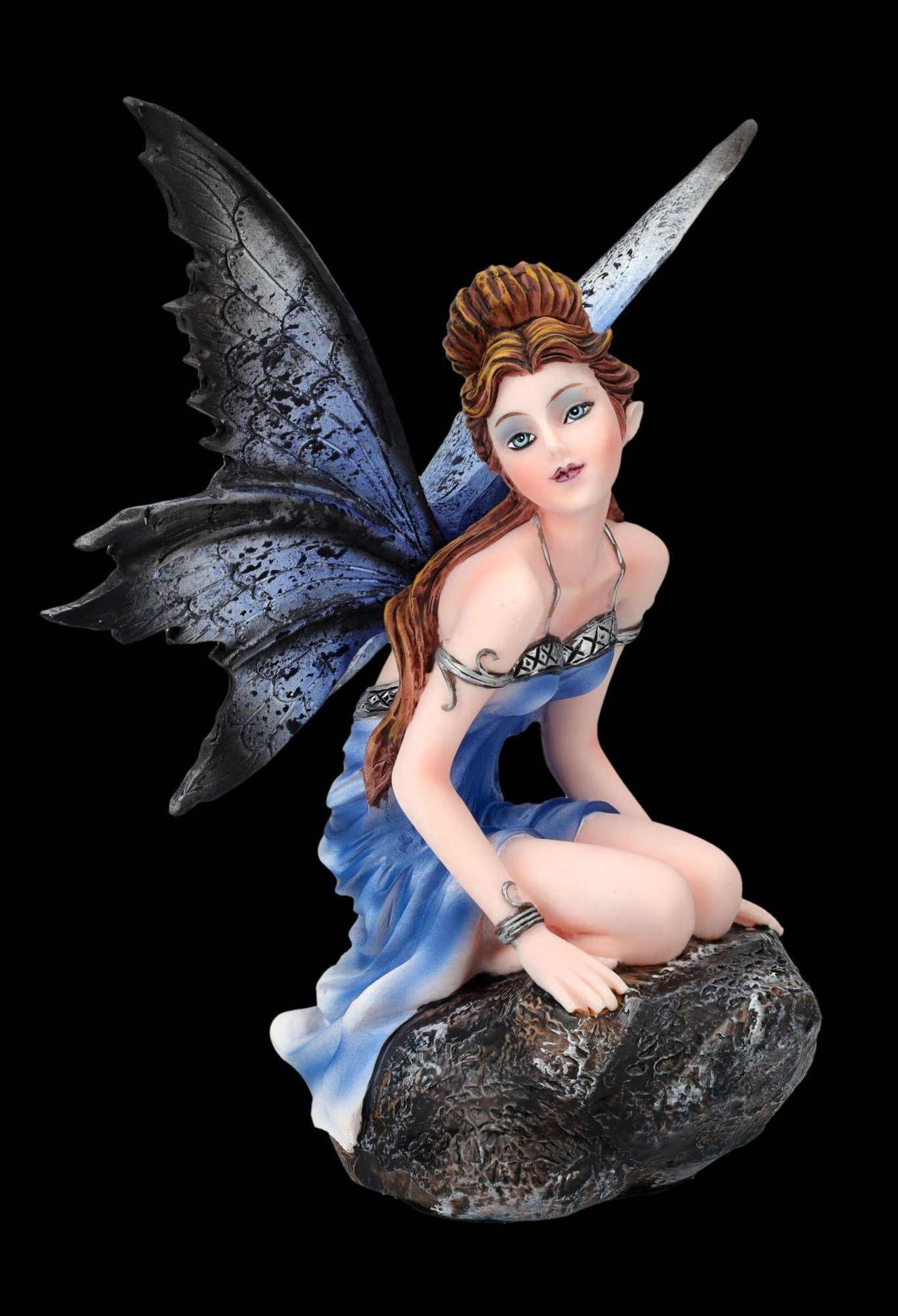 Figuren Shop GmbH Fantasy-Figur Elfenfigur - Himmlische Morgenluft - Fee magische Fantasy Dekoration