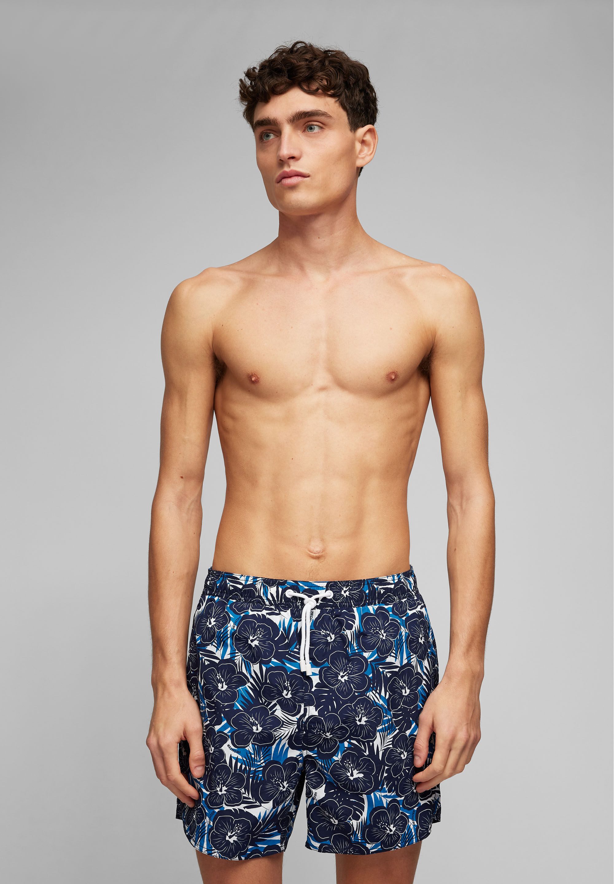 HECHTER PARIS Badehose (1-St) mit Blumenmuster