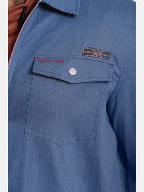 Charles Colby Outdoorhemd SIR REEVES Übergangsjacke in Jeans-Optik