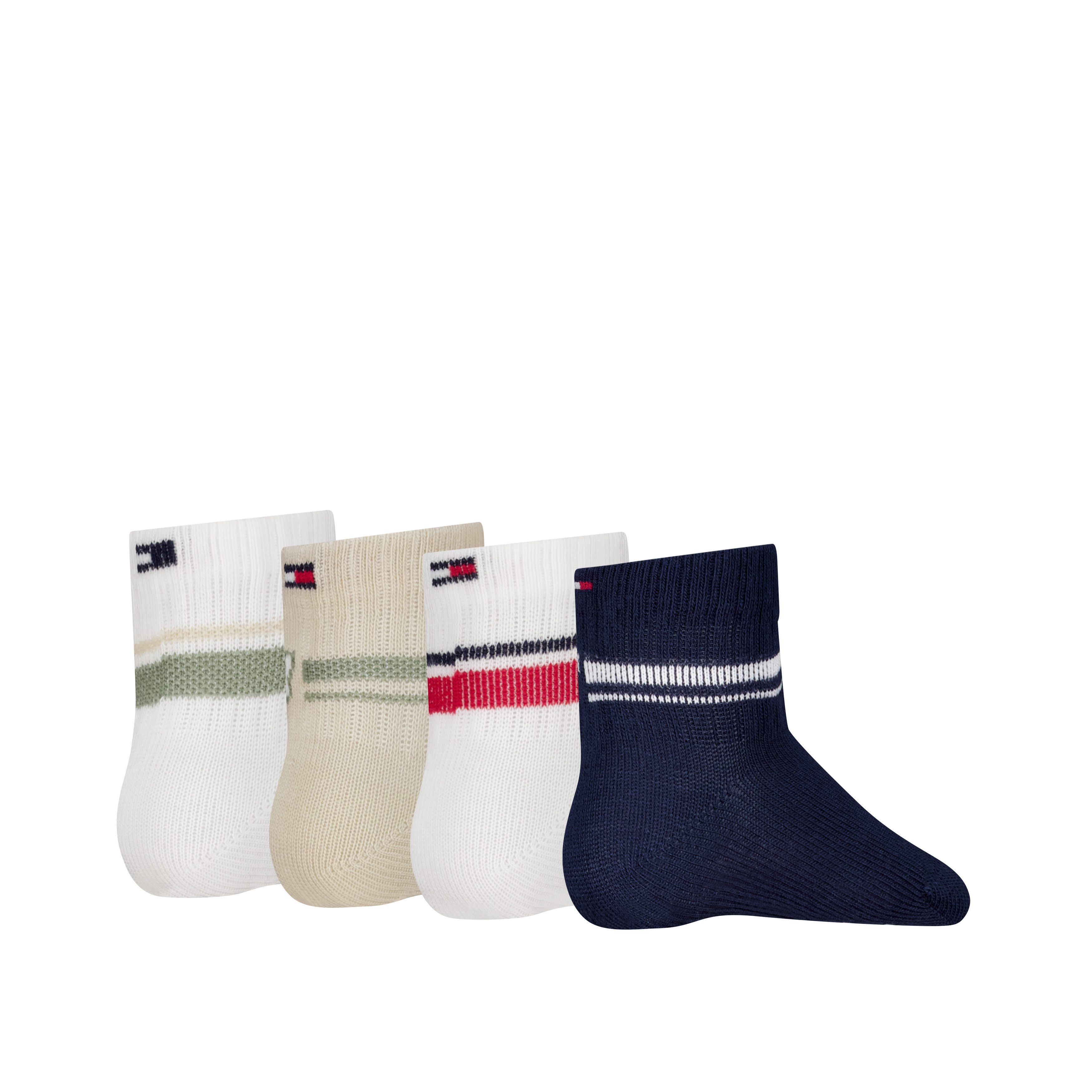 Tommy Hilfiger Socken TH BABY SOCK 4P ABS ECOM (4 Paar)
