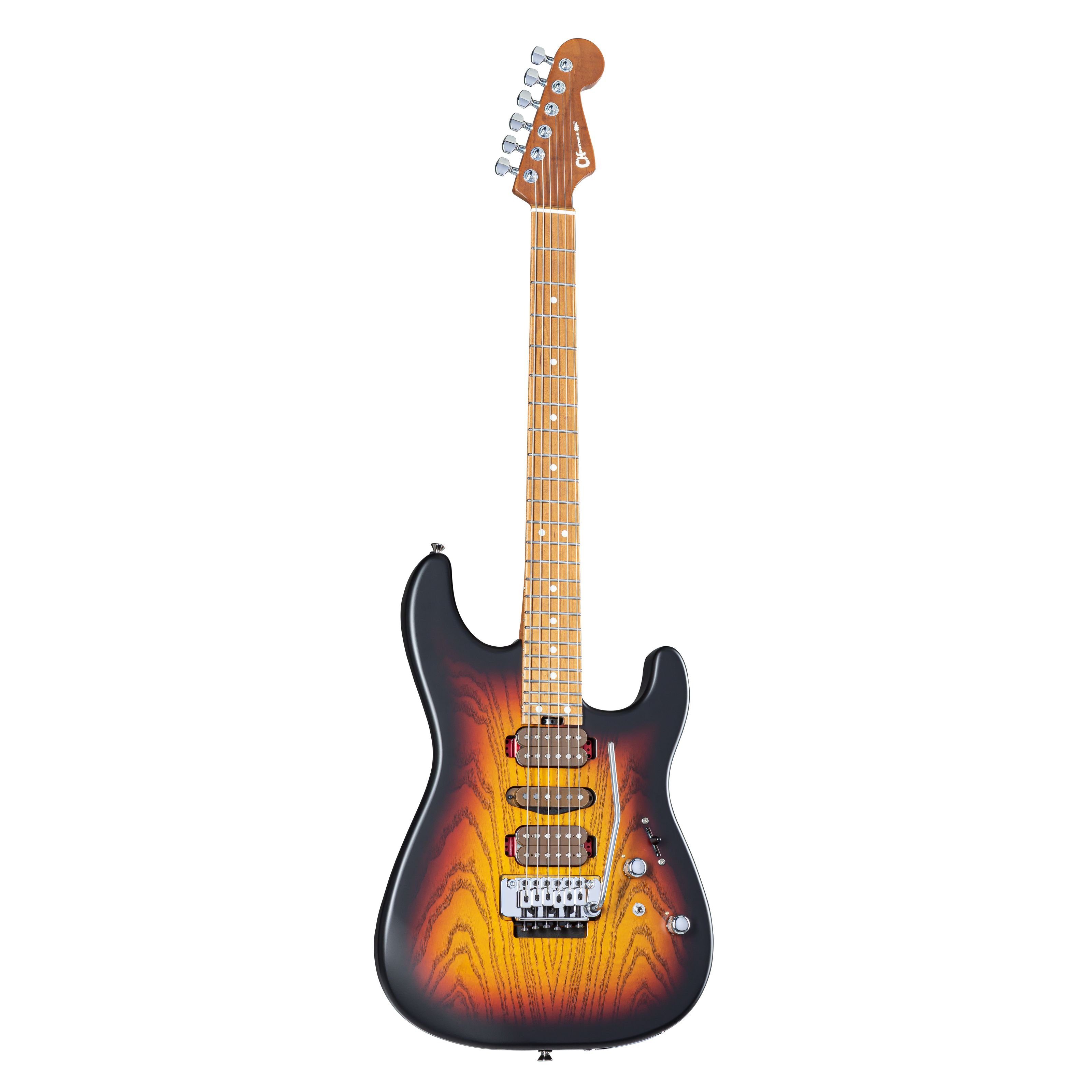 Charvel E-Gitarre, E-Gitarren, ST-Modelle, Guthrie Govan Signature MJ San Dimas SD24CM 3-Tone Sunburst -