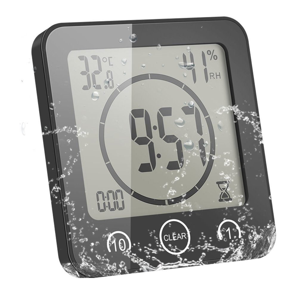 BlingBin Uhr Digitaluhr Luftfeuchtigkeit Temperatur Digitaluhr günstig online kaufen