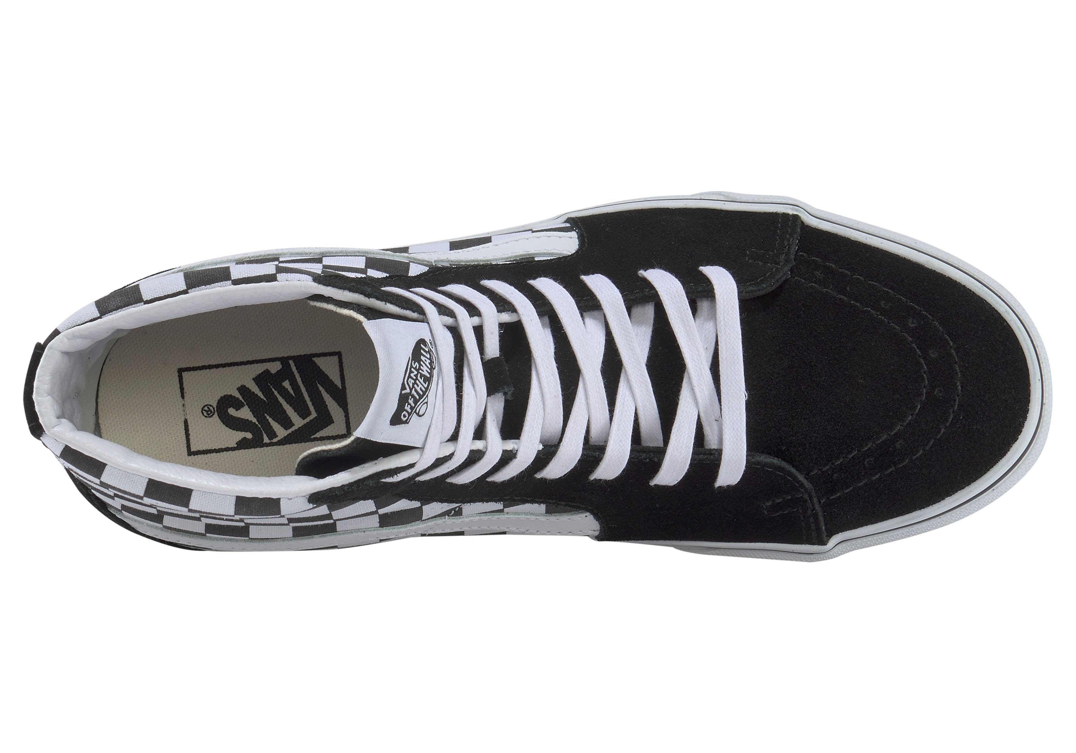 Vans SK8-Hi Sneaker aus textilem Canvas-Material