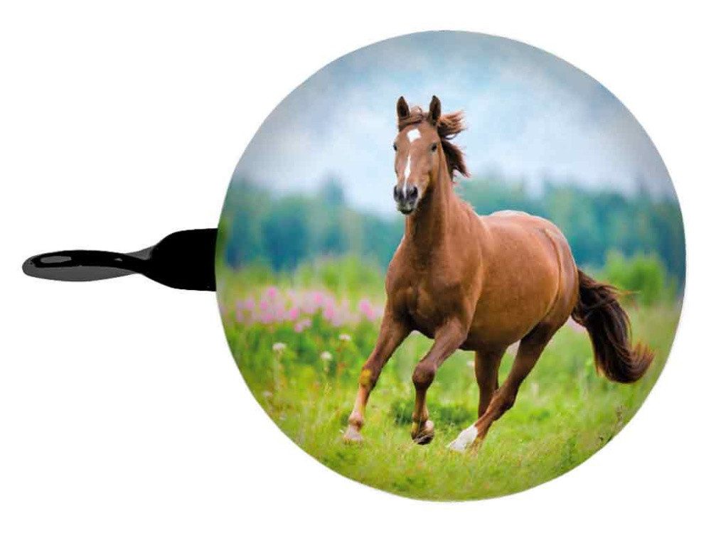 bb Klostermann Fahrradklingel bbeBells DingDong! Ø 60 mm, "Mein Pferd"