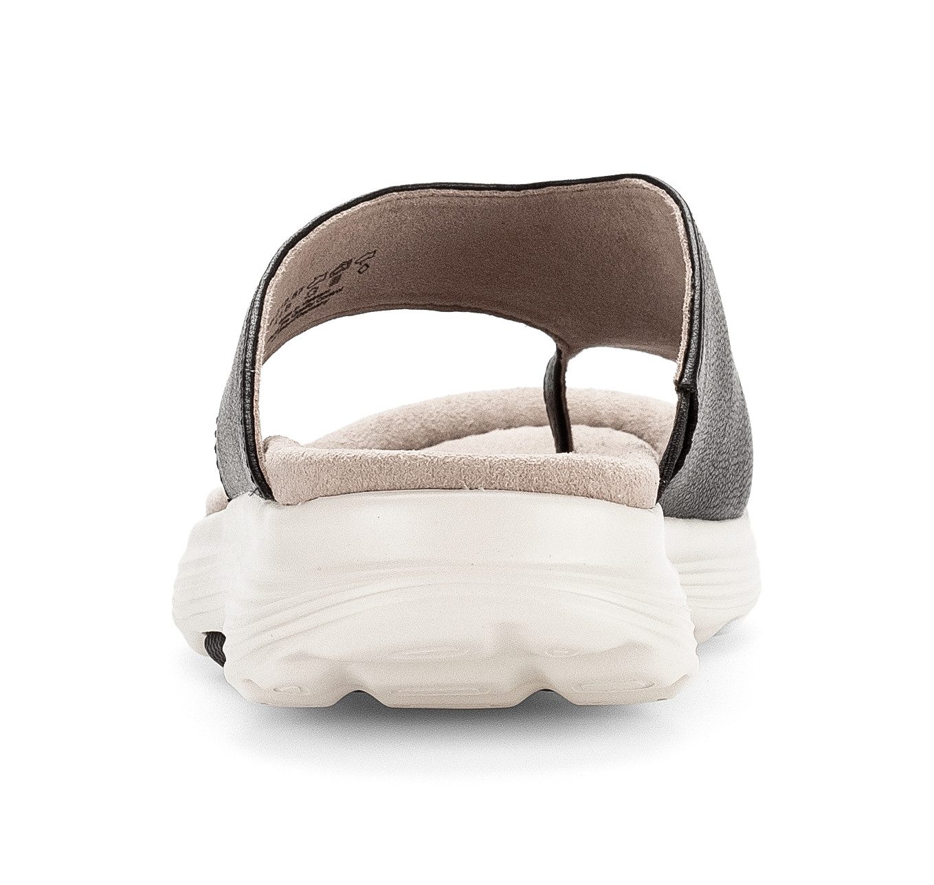 rollingsoft Dianette Zehentrenner, Sommerschuh mit weichem Zehensteg, G-Weite