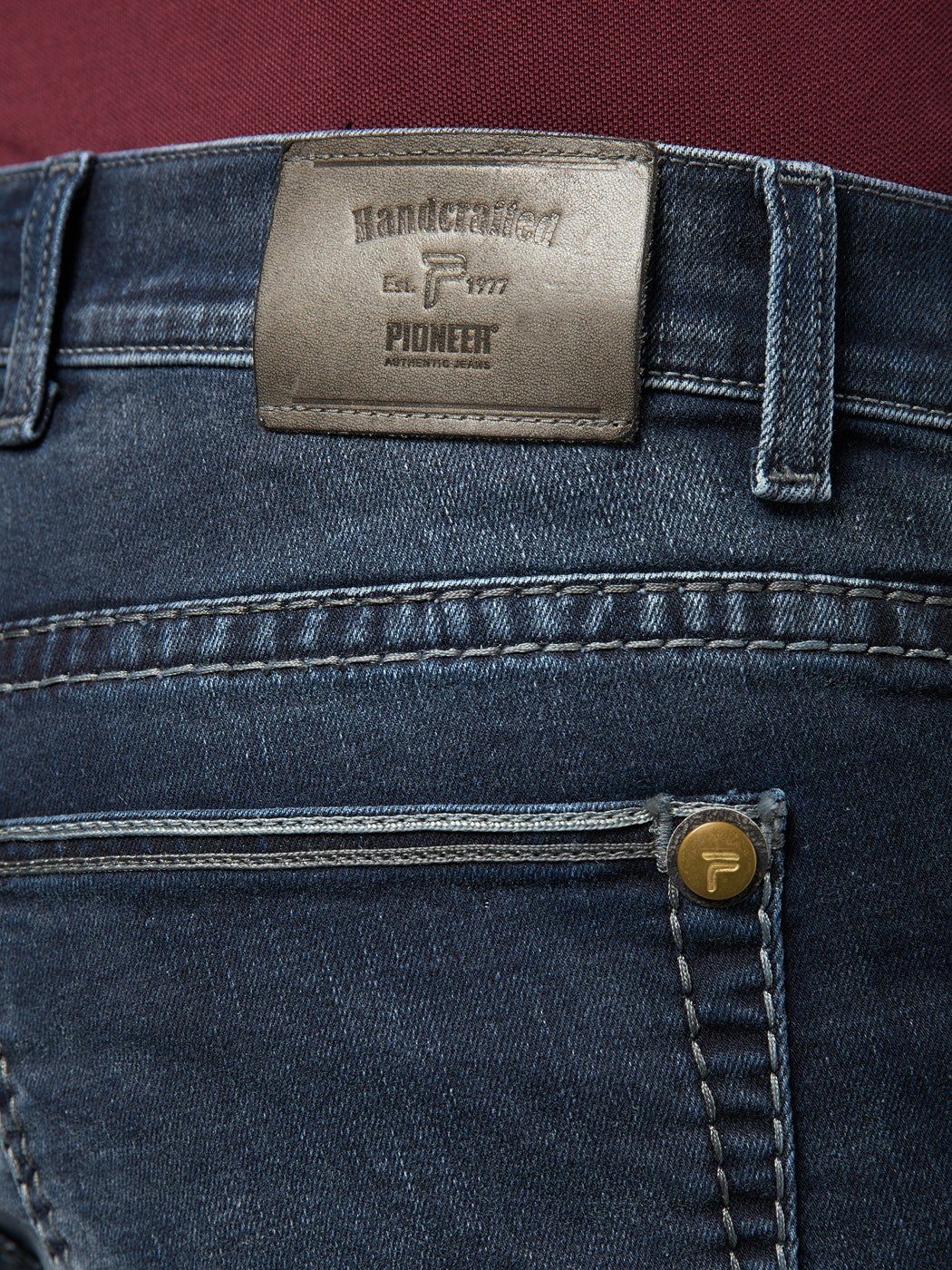 Jeans PIONEER RANDO Pioneer 1654 used 9740.475 dark MEGAFLEX Authentic 5-Pocket-Jeans