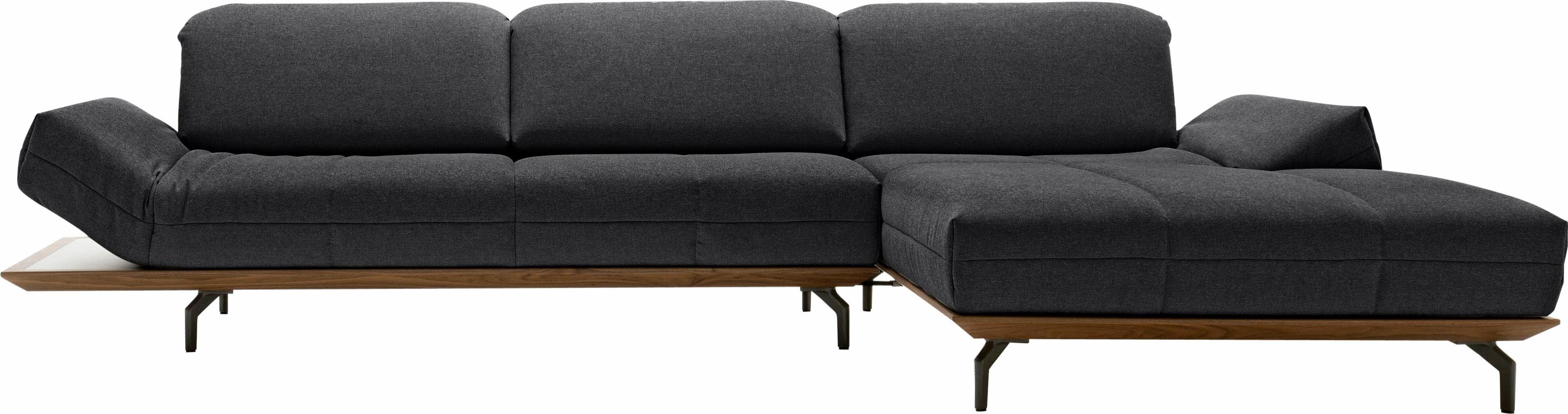 Eiche sofa Holzrahmen cm hülsta 2 in oder Natur Ecksofa 293 Nußbaum, Breite in Qualitäten, hs.420,