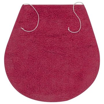 Badematte Badematten-Set 3-tlg. Stoff Fuchsia vidaXL, Gewebe