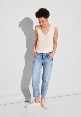 STREET ONE Regular-fit-Jeans in Bleach-Waschung
