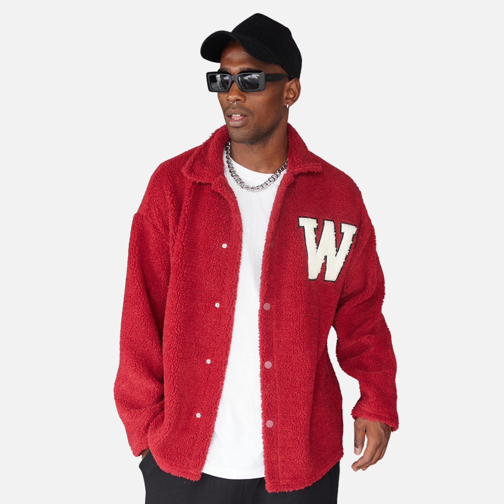 COFI Casuals Winterjacke Oversize Jacke Teddy günstig online kaufen