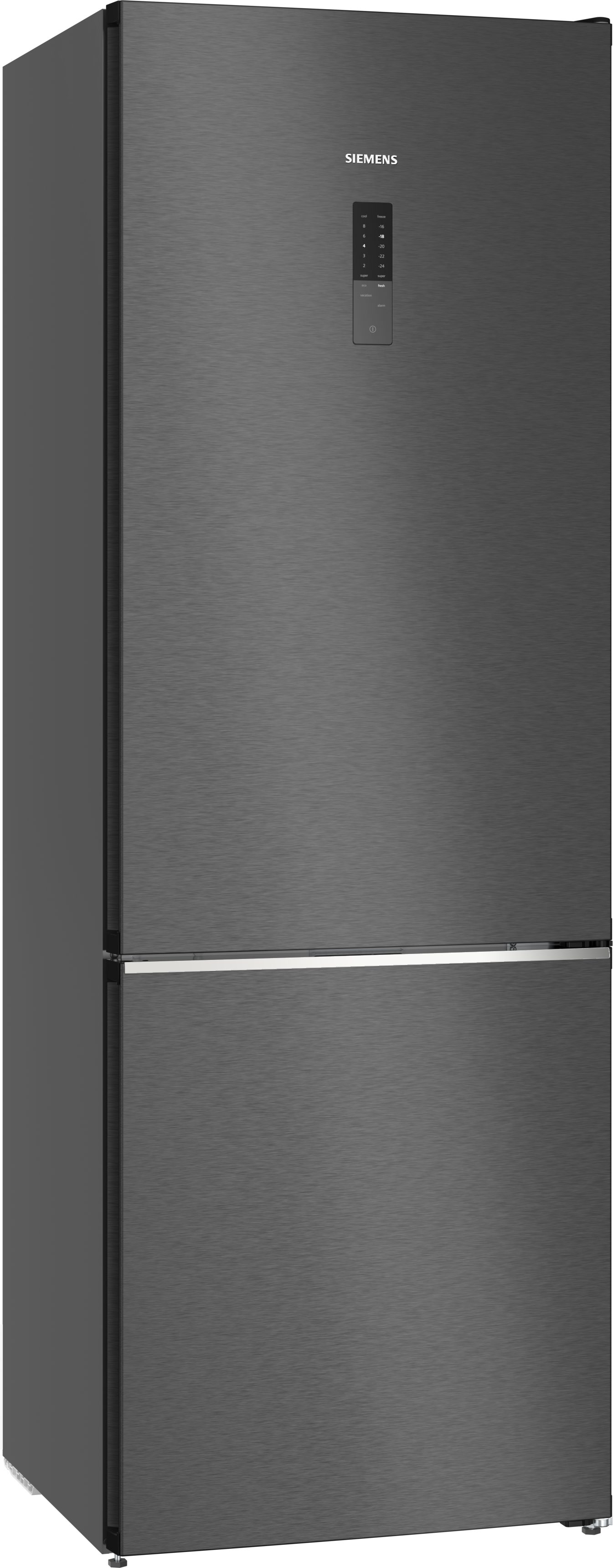 SIEMENS Kühl-/Gefrierkombination iQ500 KG49NAXCG, 203 cm hoch, 70 cm breit, hyperFresh System für frisches Obst und Gemüse sowie Total noFrost