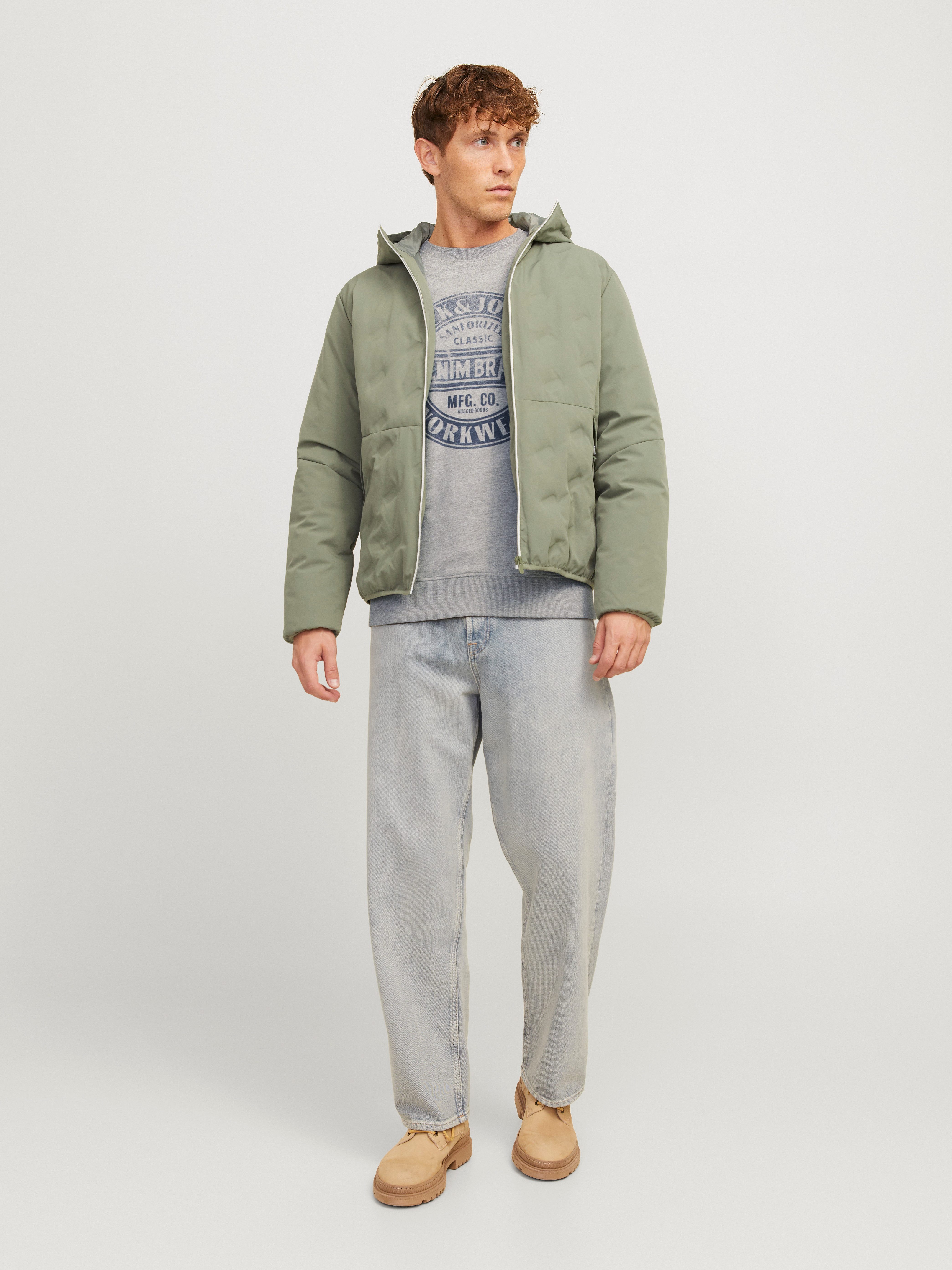 Jack & Jones Sweatshirt JJJEANS SWEAT O-NECK – Bild 4 von 5