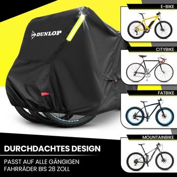 Dunlop Fahrradschutzhülle Fahrradgarage Rad Abdeckung bike cover, Premium Fahrradabdeckung Anti Rost 200x120x120 cm mit Transportbeutel