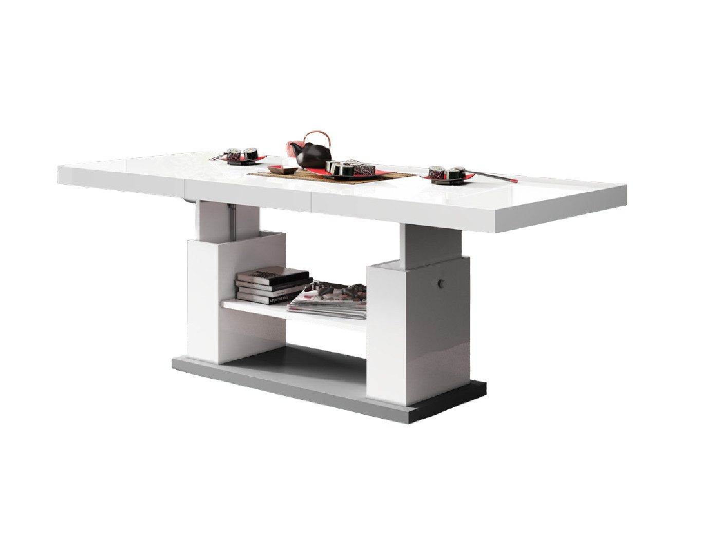 designimpex Couchtisch Design HN-777 Weiß - günstig online kaufen