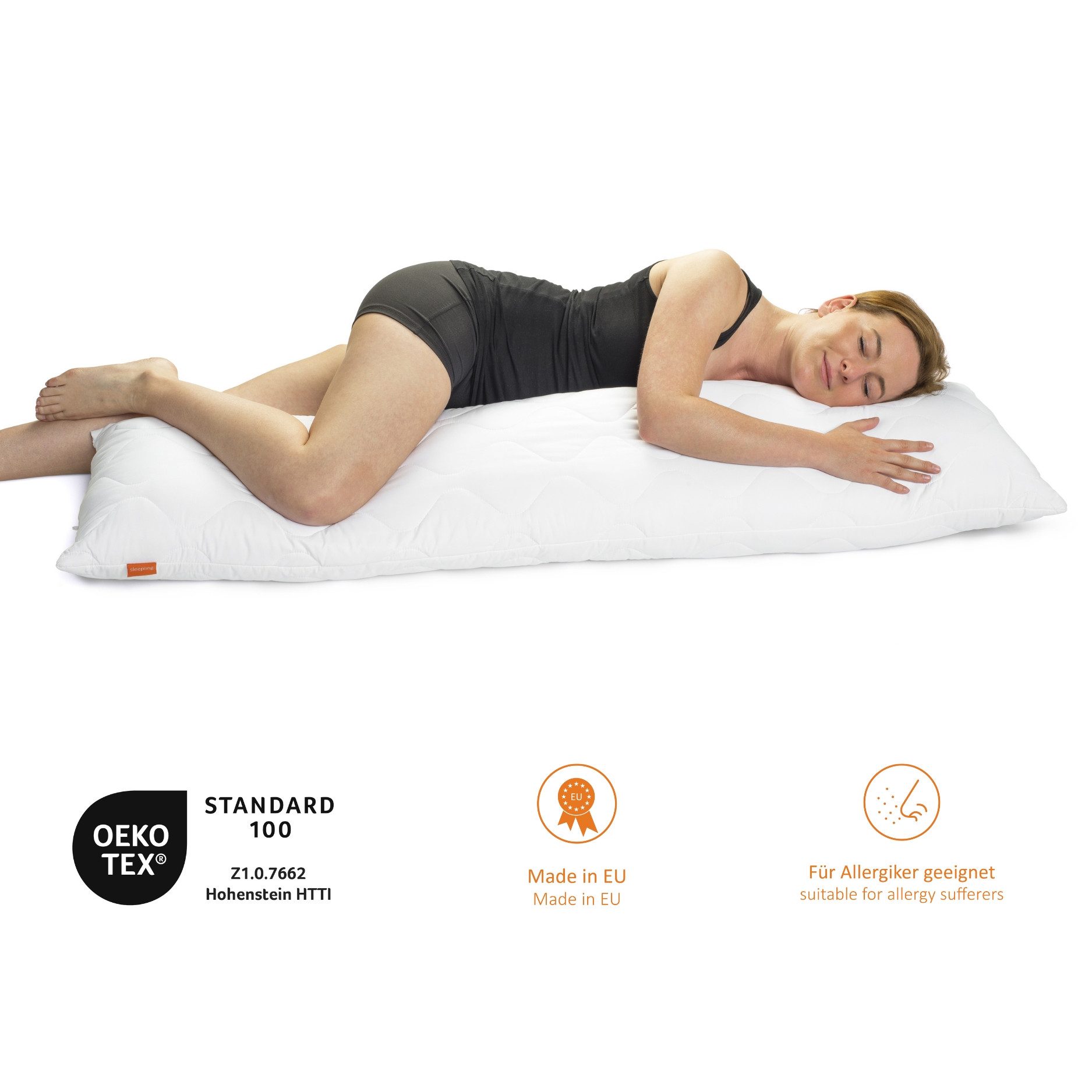 sleepling Seitenschläferkissen Bodypillow, 40x145 cm, auch günstig online kaufen