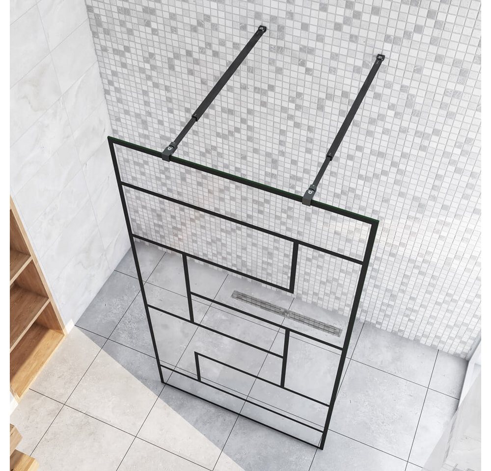 Thumbnail - duschspa Duschwand Duschkabine Duschwand Walk in Dusche Duschtrennwand Glaswand Nano Glas, Einscheibensicherheitsglas, S...