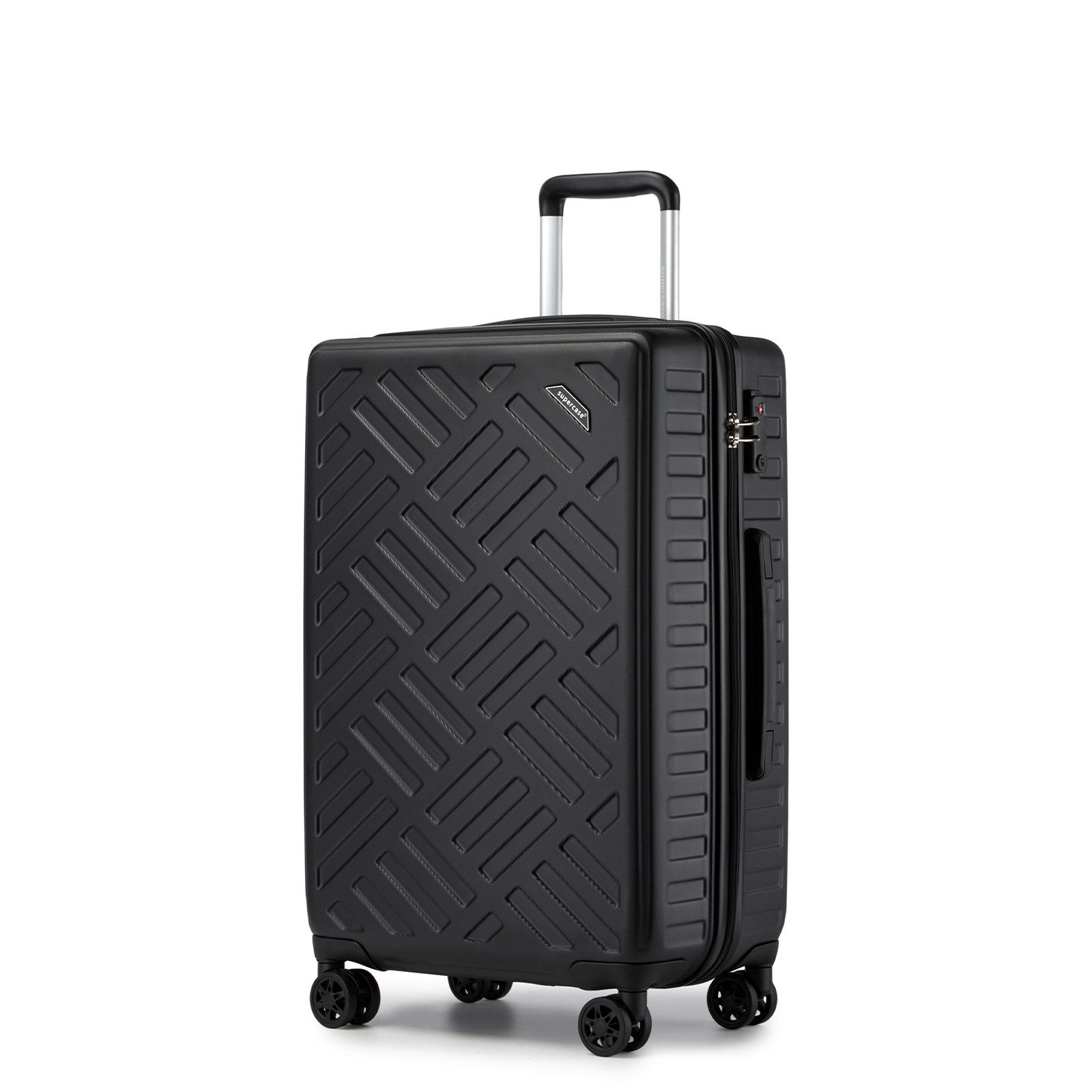 Supercase Trolley Leichter Hartschalenkoffer mit 4 günstig online kaufen