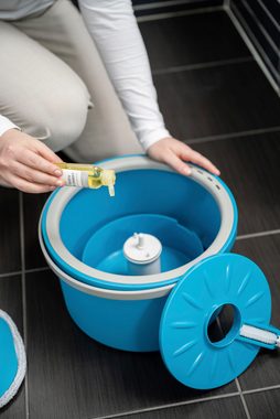 MediaShop Bodenwischer-Set Livington Clean Water Spin Mop (Set, 1-St)