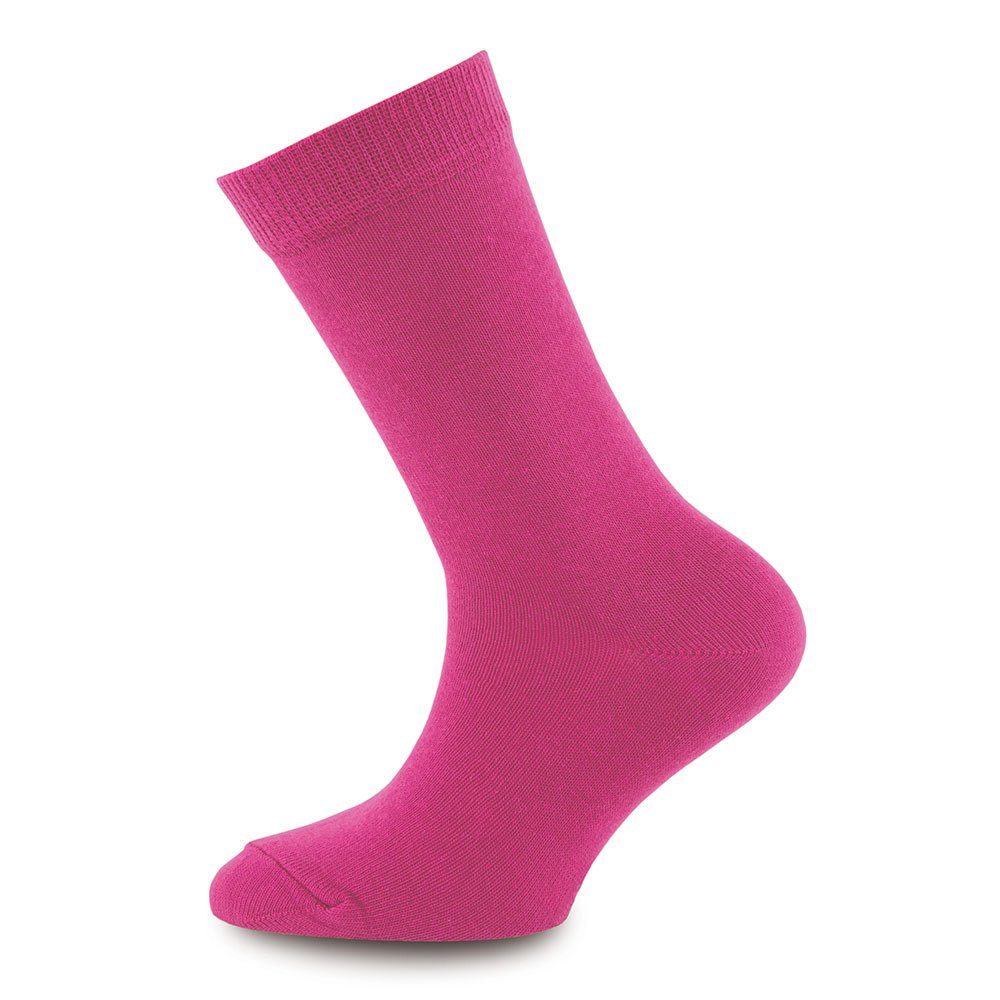 (6-Paar) beere Ewers -rosé - Socken Socken Uni flieder