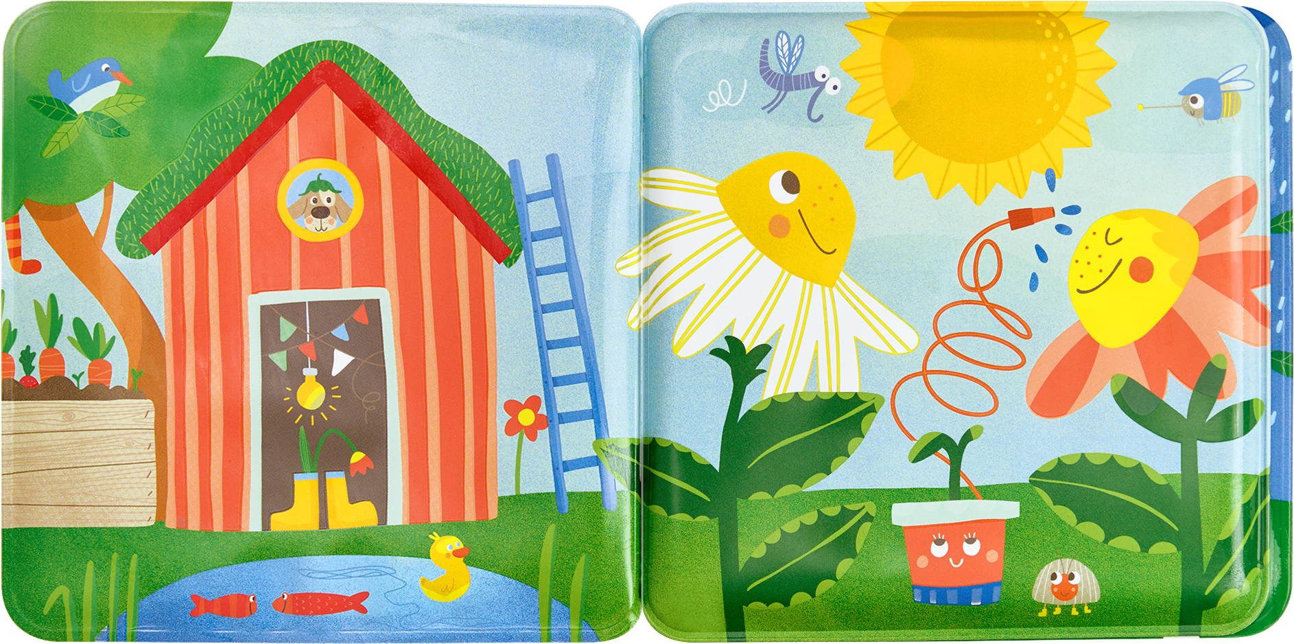 Haba Greifling Babywelt Babyspielbuch Zauber Badebuch Regen 2012342001